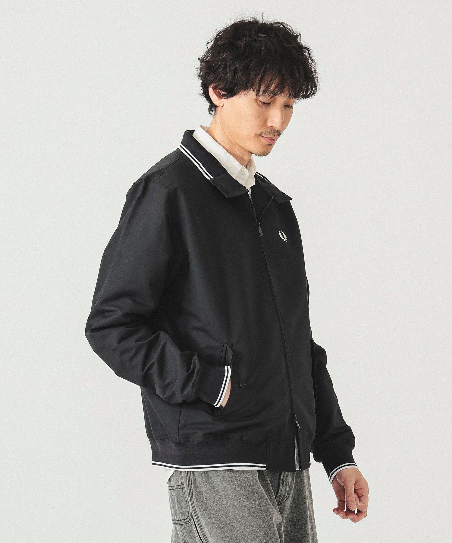 BEAMS MEN｜【別注】FRED PERRY / ハリントン ジャケット 25FW