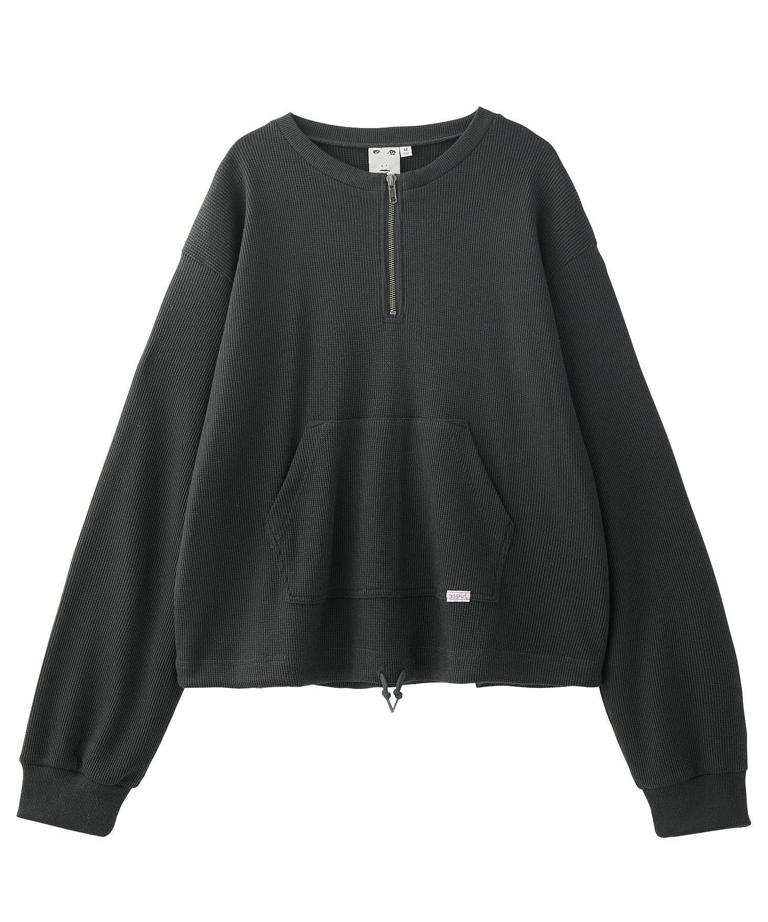 X-girl｜THERMAL HALF ZIP TOP | Rakuten Fashion(楽天ファッション