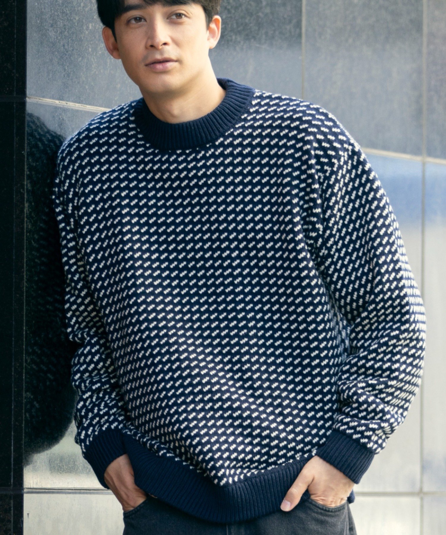 L.L.Bean｜【JAPAN EDITION】ウェイン・セーター・バーズアイ