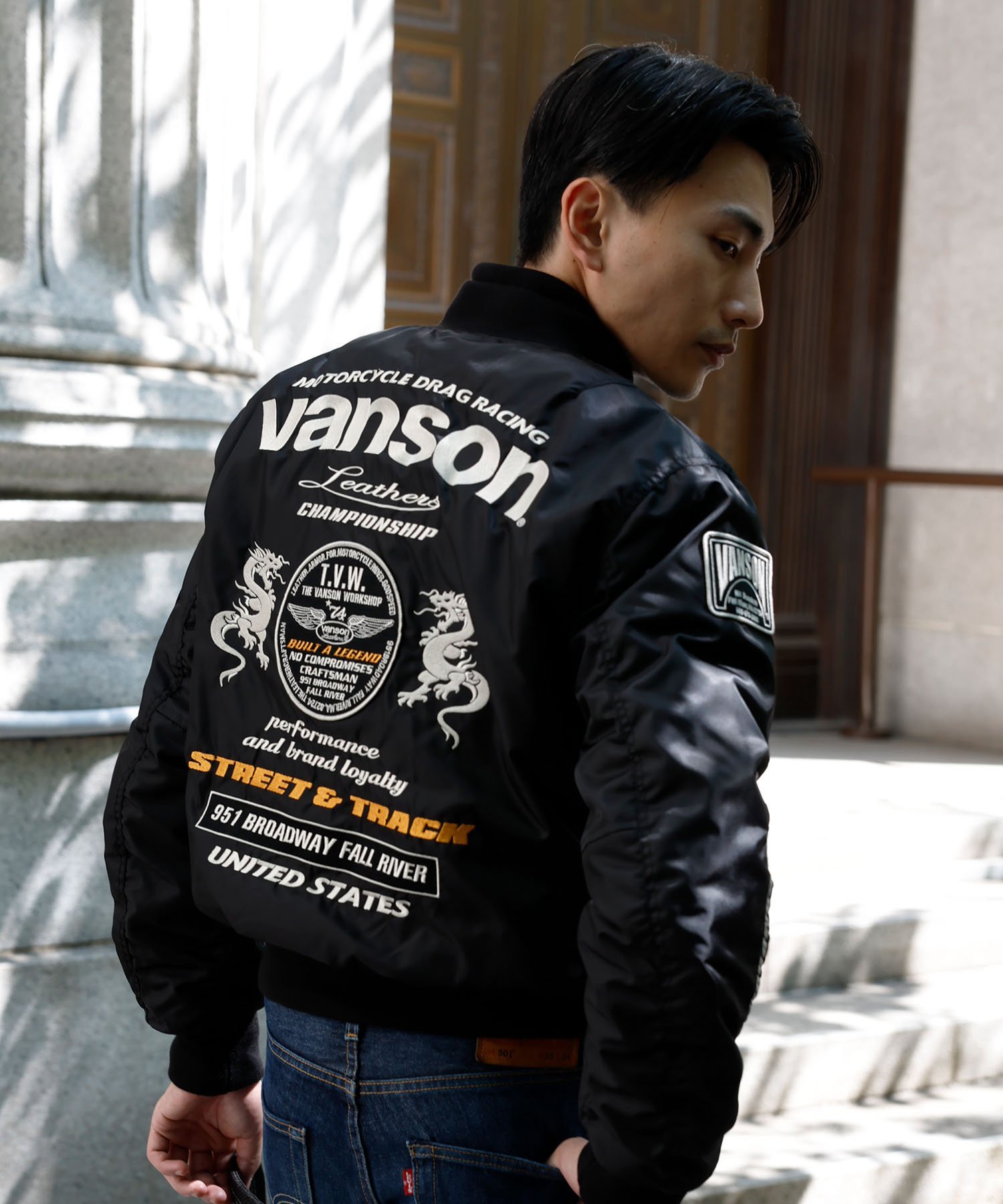 Vanson Leathers｜MA-1 JACKET | Rakuten Fashion(楽天ファッション