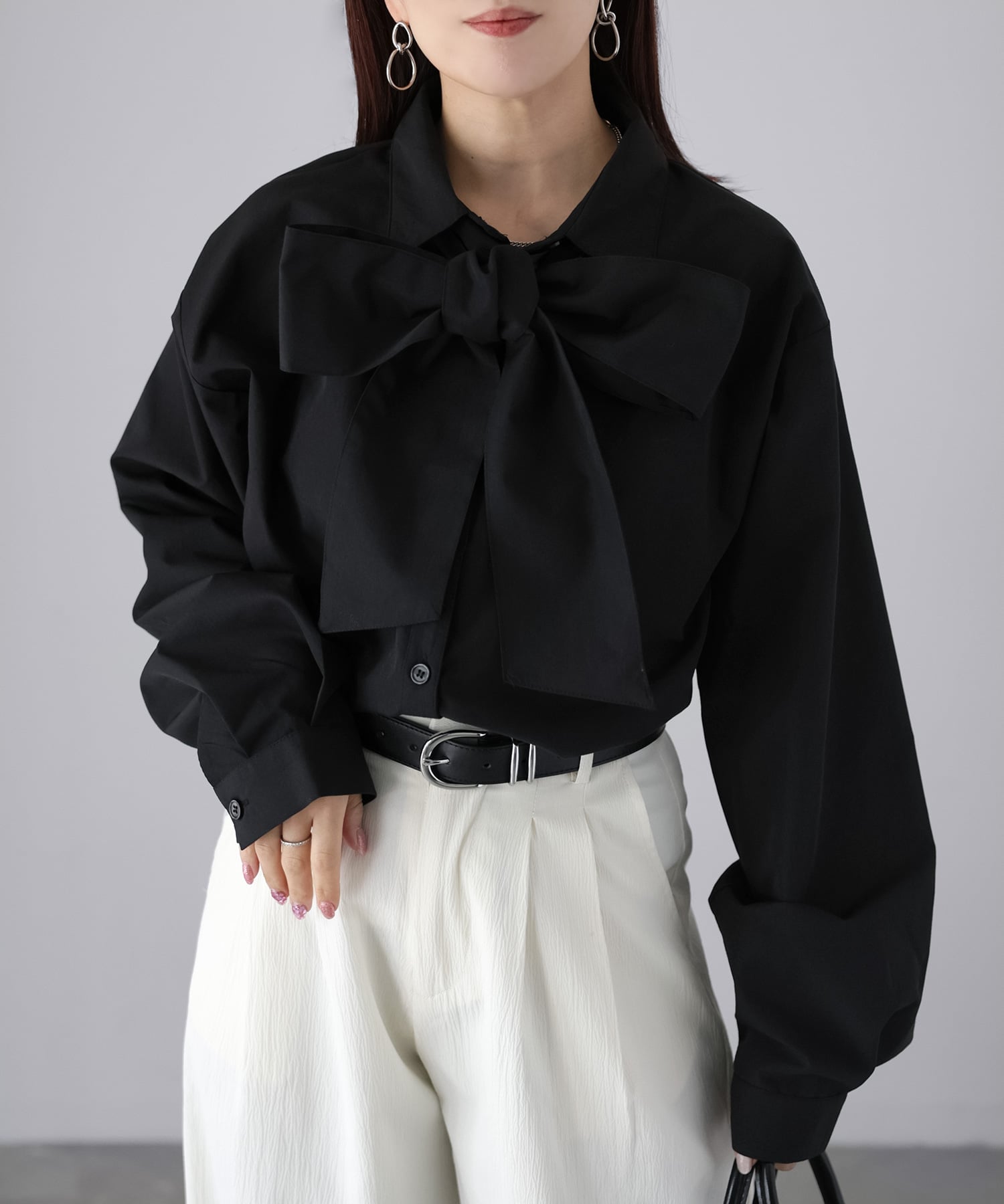 Riberry｜ボウタイリボンシャツ | Rakuten Fashion(楽天ファッション