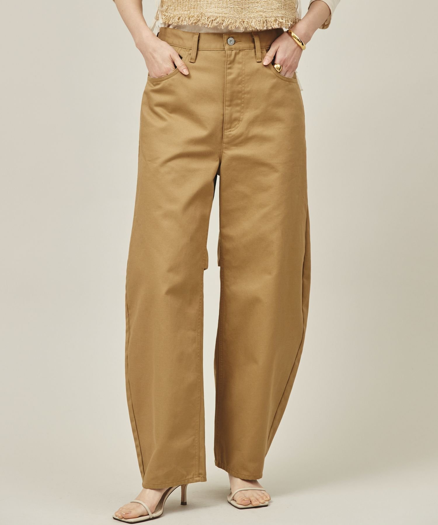 カレンソロジー &RC チノカーヴィーパンツ 36 Curensology（カレンソロジー） チノパン /「＆RC」チノカーヴィー