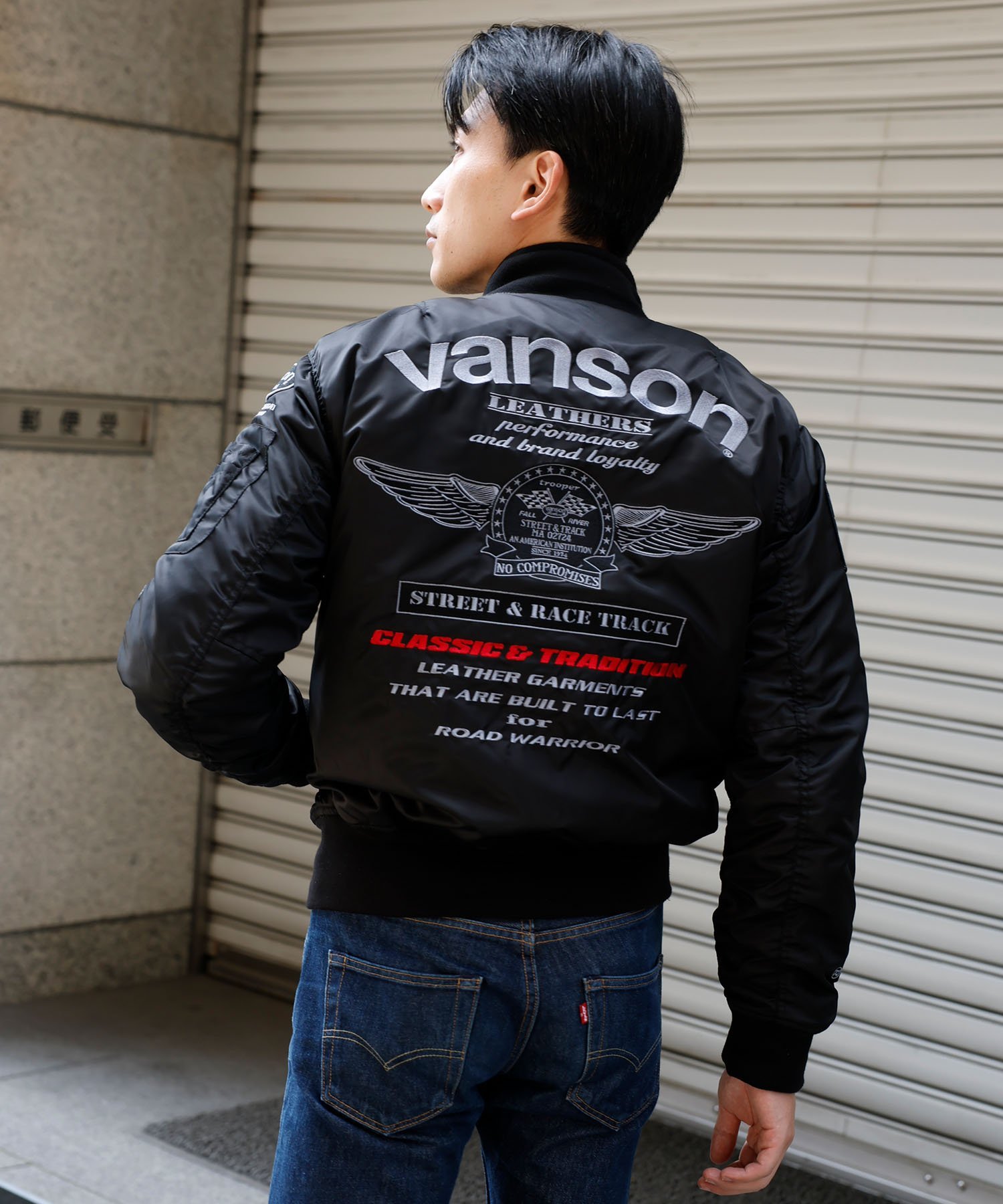 Vanson Leathers｜MA-1 JACKET | Rakuten Fashion(楽天ファッション