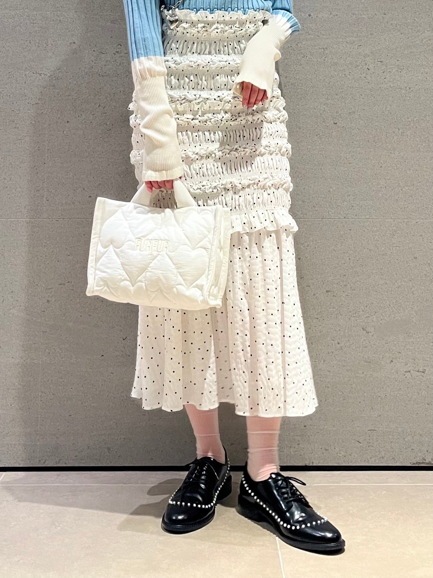 FURFUR｜【限定カラー】ハートキルティングバッグ | Rakuten Fashion