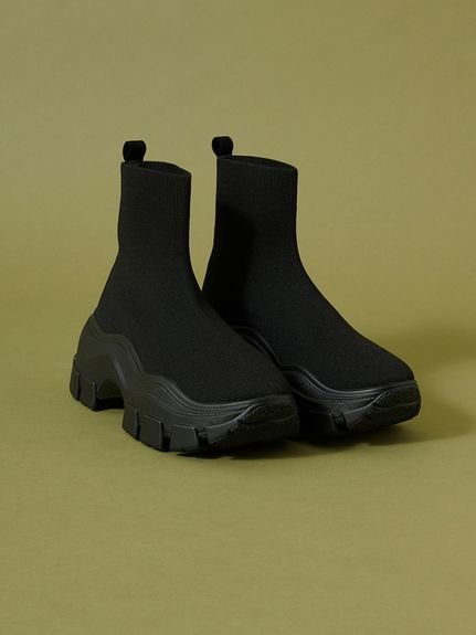 SNIDEL｜スニーカーソールショートブーツ | Rakuten Fashion(楽天