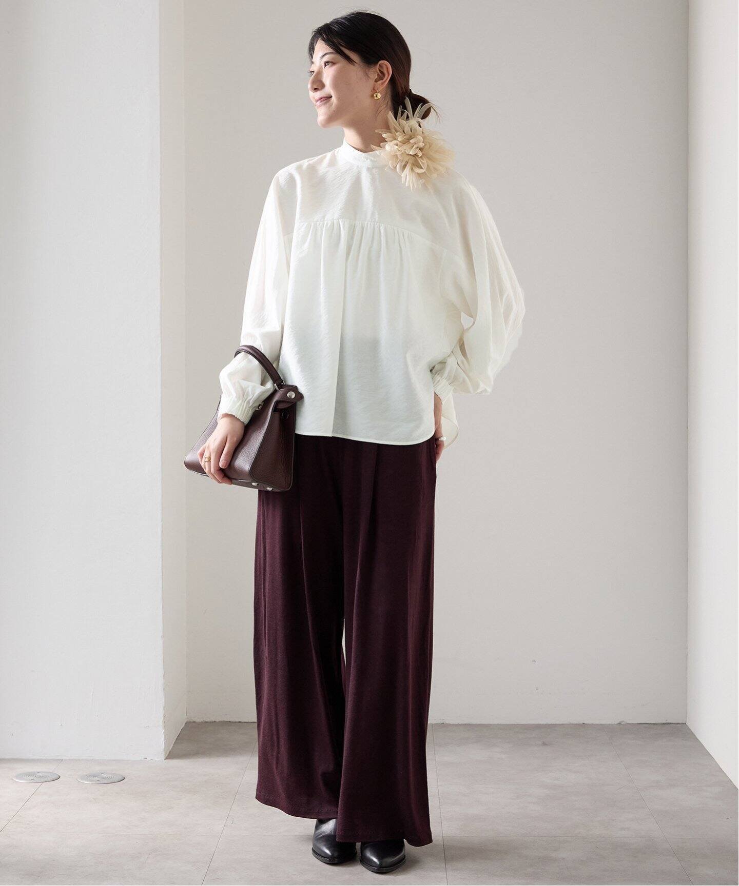 VERMEIL par iena｜《追加》シルクオーガンジーコサージュ | Rakuten