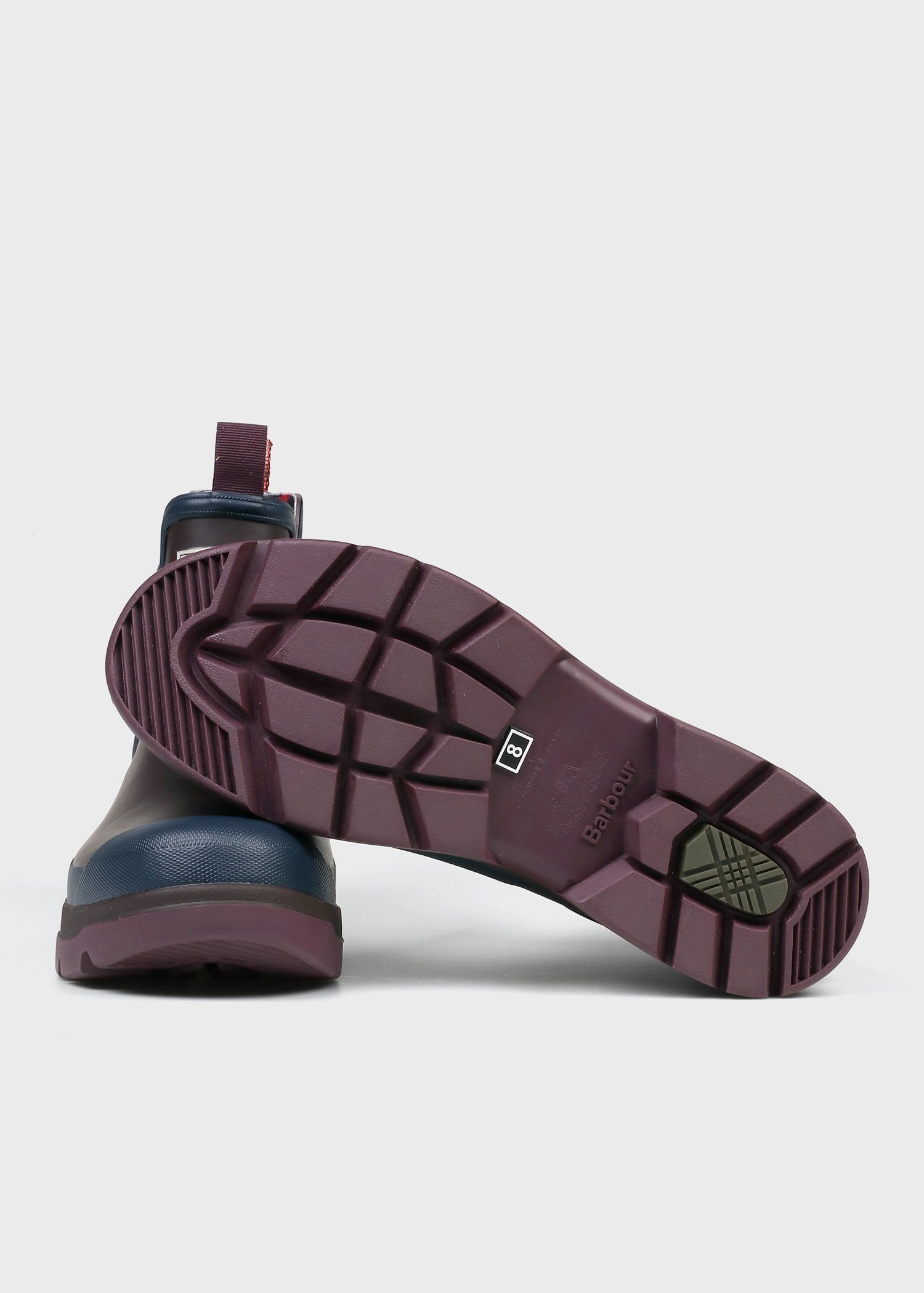 Paul Smith Barbour カラーブロック サイドゴアレインブーツ