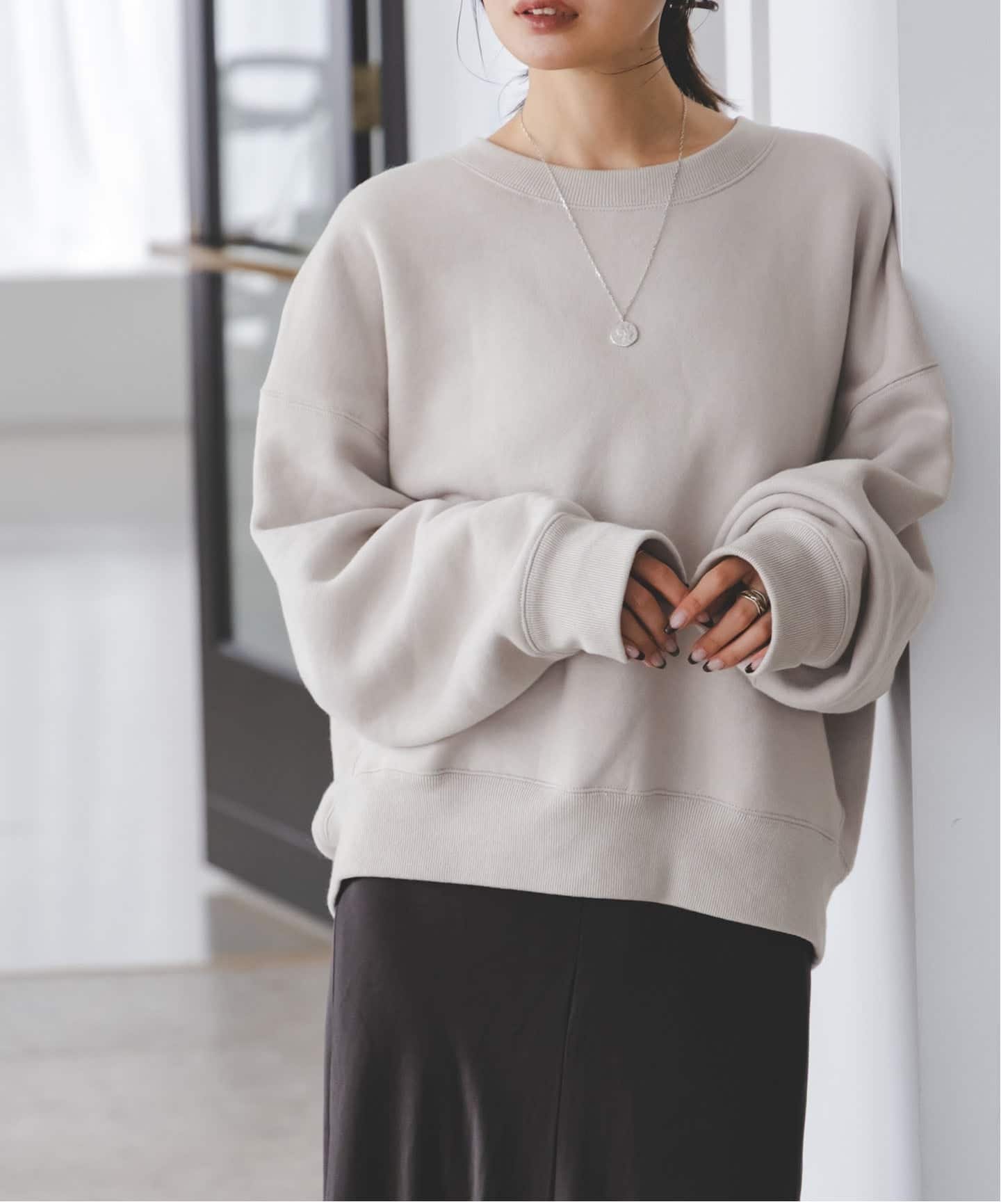 NOBLE｜ナッピングオーバーニュアンススウェット | Rakuten Fashion