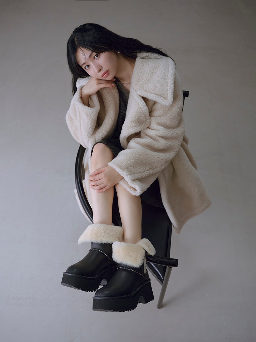 FRAY I.D｜【FRAY I.D|UGG(R)】W ESMEE LEATHER BOOT | Rakuten