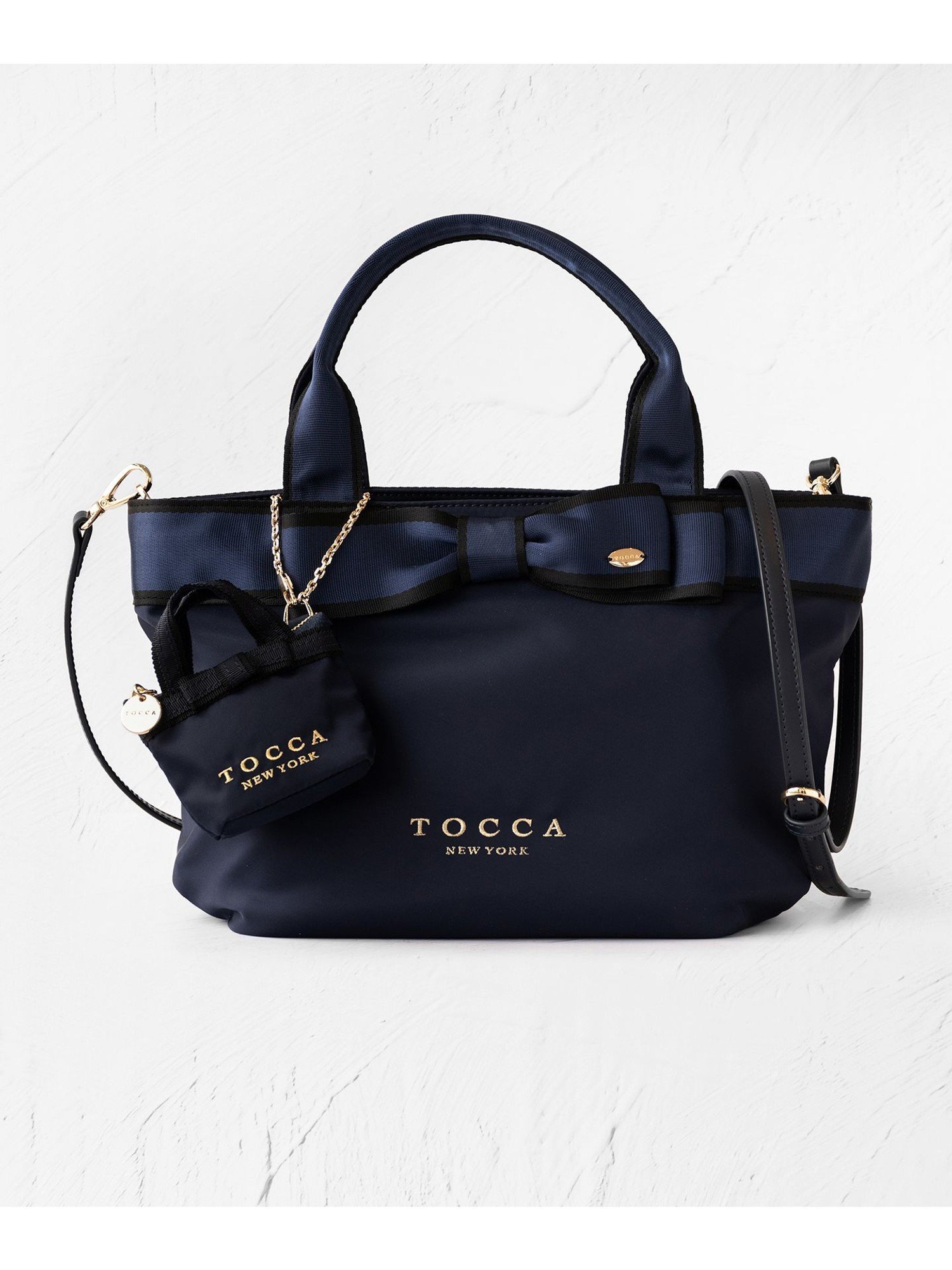 TOCCA｜BICOLOR RIBBON TOTE トートバッグ | Rakuten Fashion(楽天