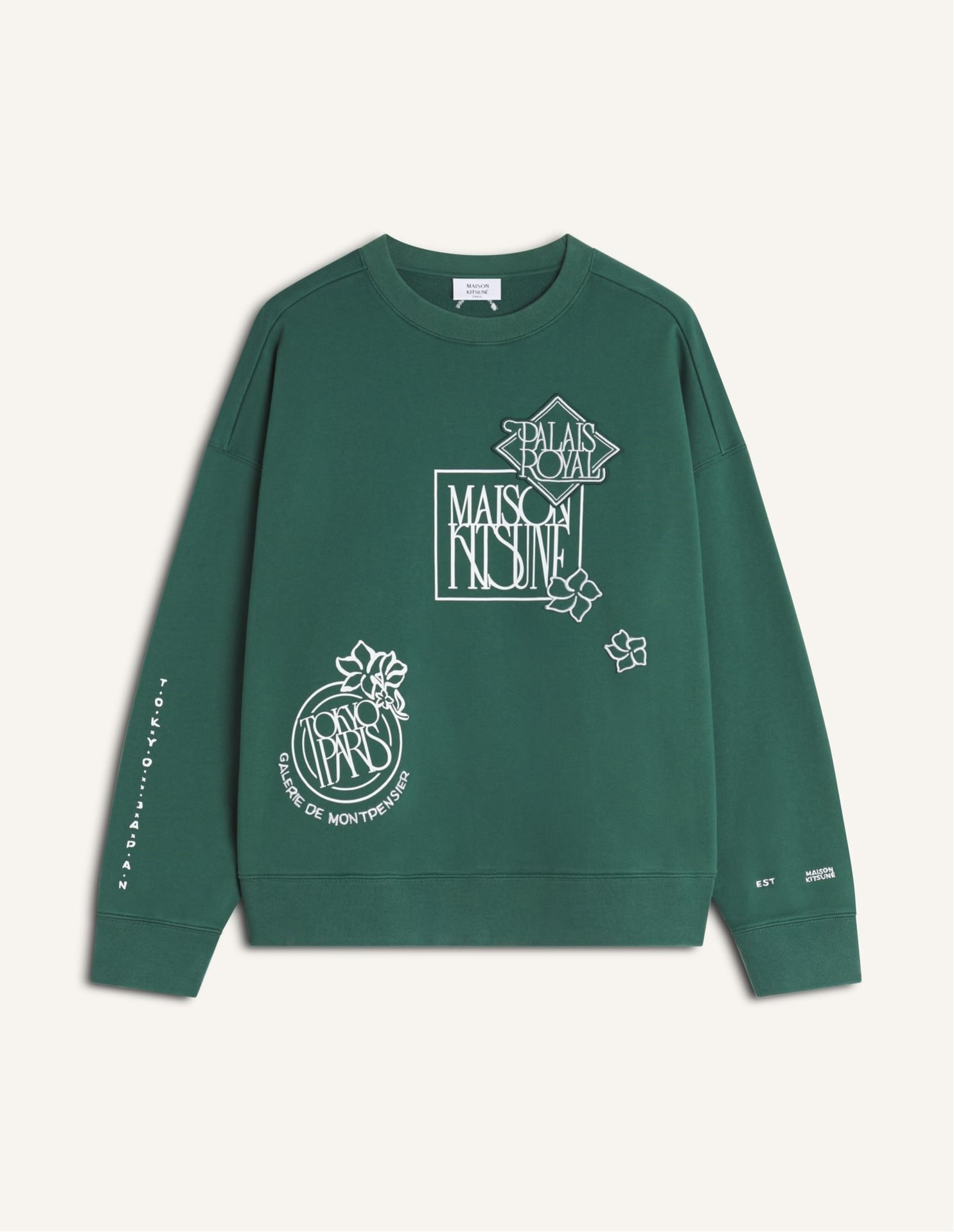 MAISON KITSUNE｜Maison Kitsune/(M)ART NOUVEAU STAMPS OVERSIZE