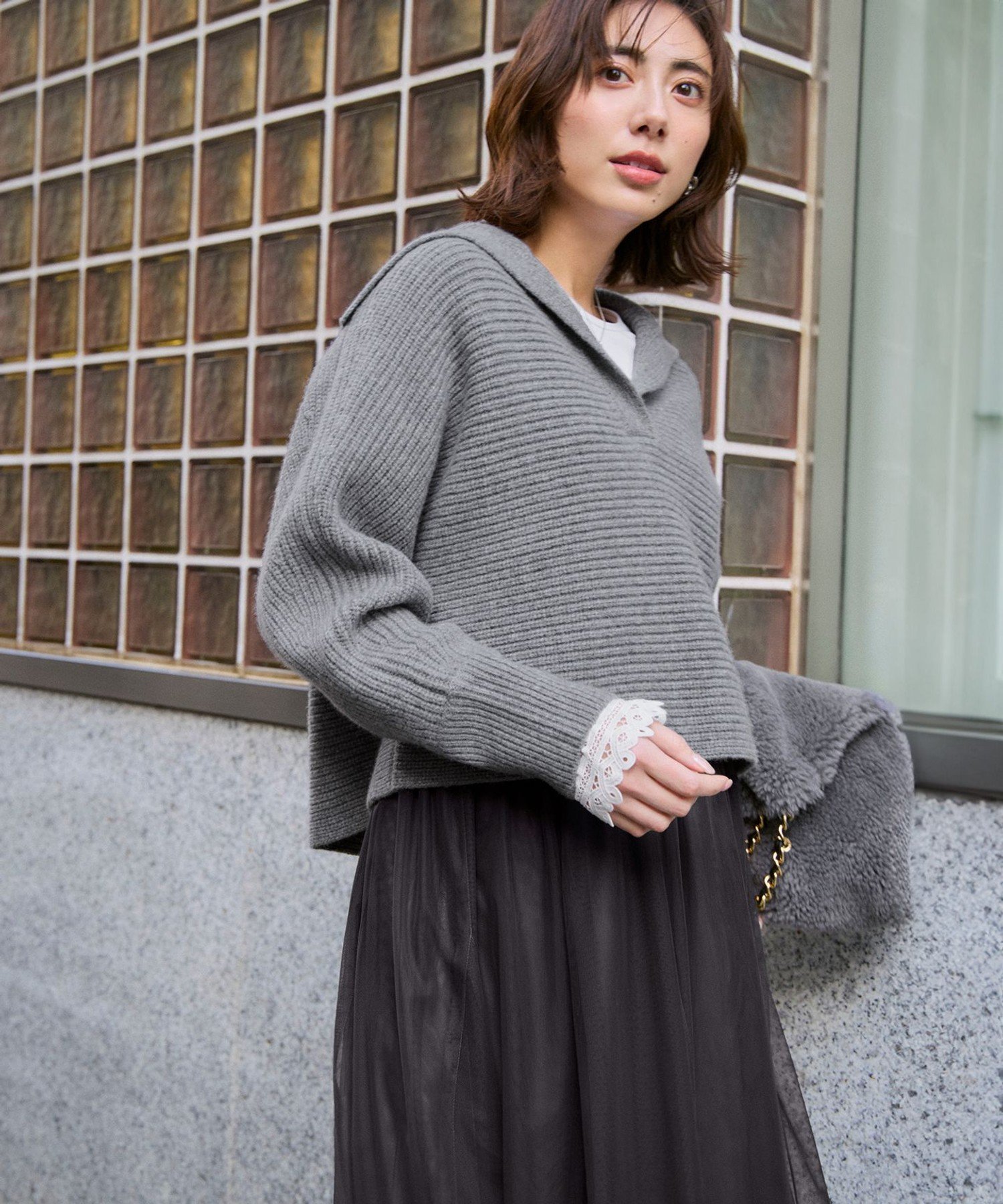 23区｜ナチュラルコットンベア レースレイヤード カットソー | Rakuten