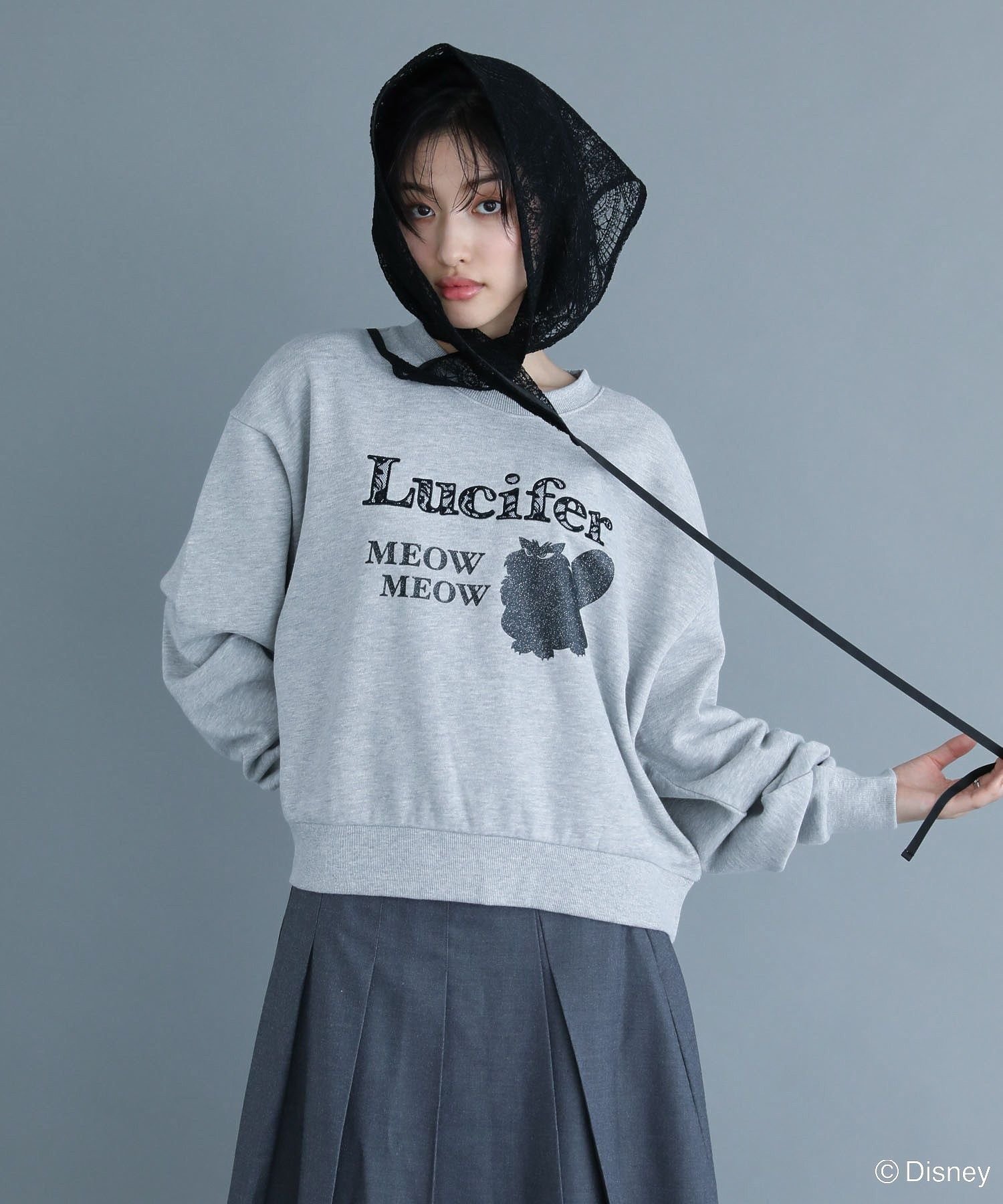 Green Parks｜Lucifer/ルシファー/レース英字ロゴスウェット | Rakuten