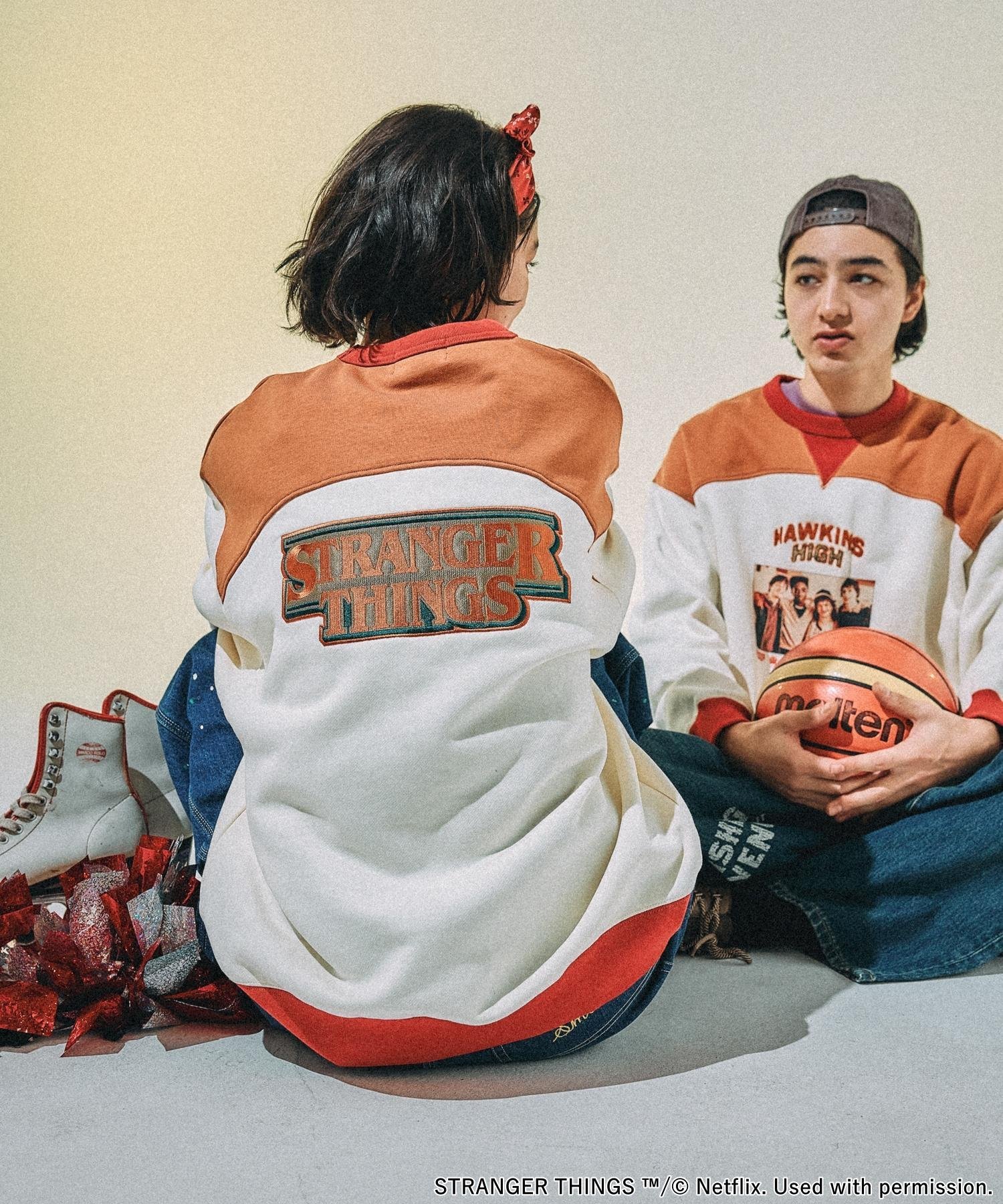 niko and ｜【STRANGER THINGS】コラボ配色スウェット | Rakuten