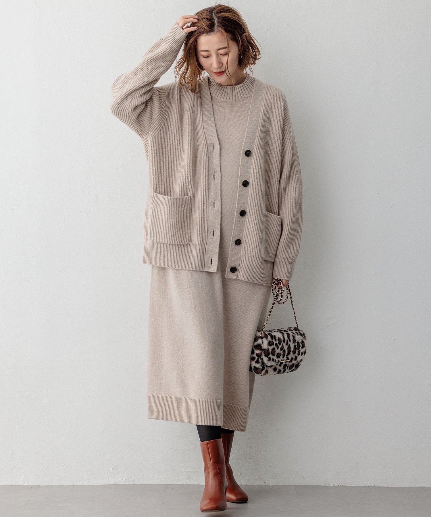 23区｜【洗える】カシミヤブレンド ニット カーディガン | Rakuten