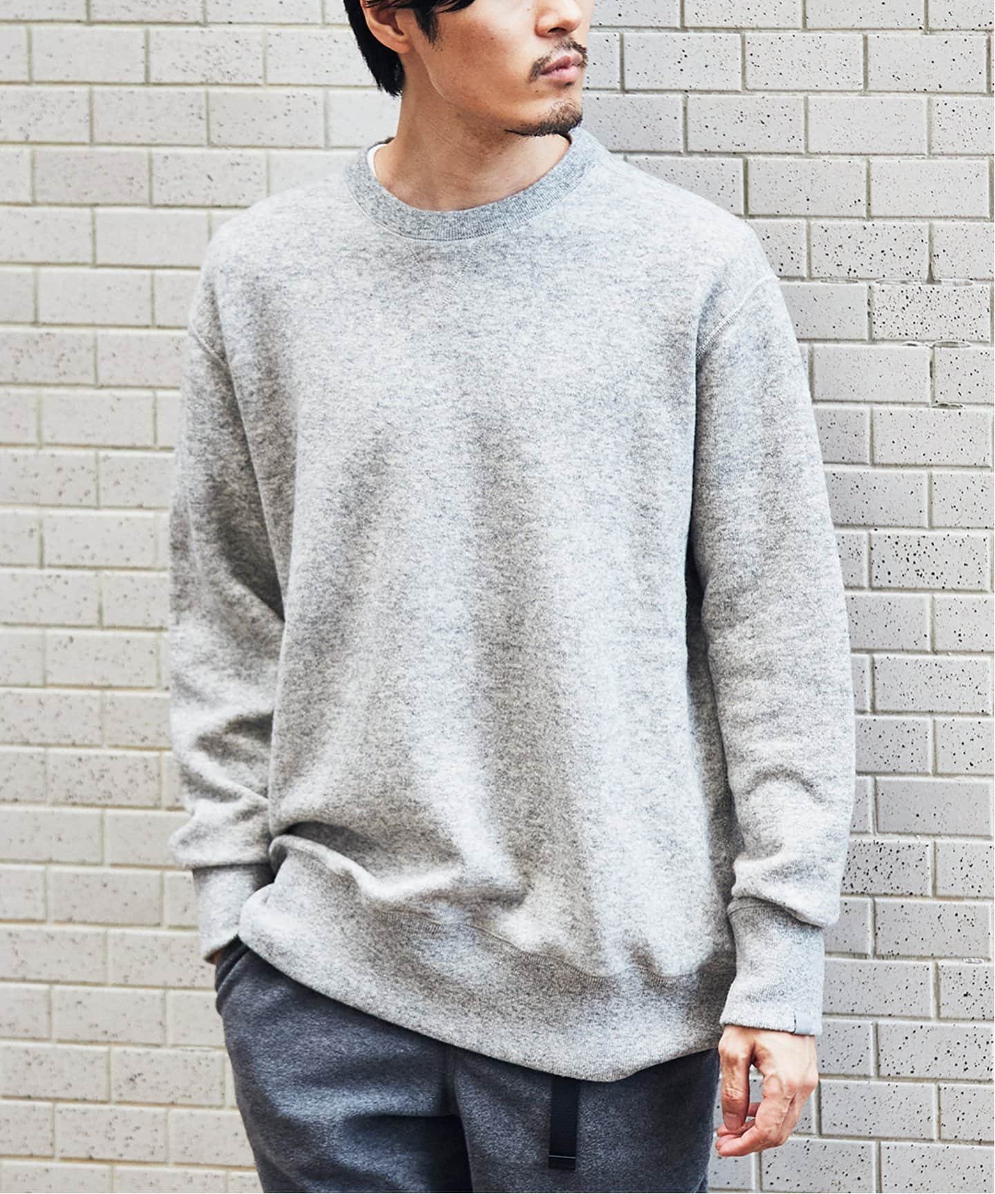 EDIFICE｜【LOOPWHEELER for LOWERCASE】別注 ツリアミウール ルーズ