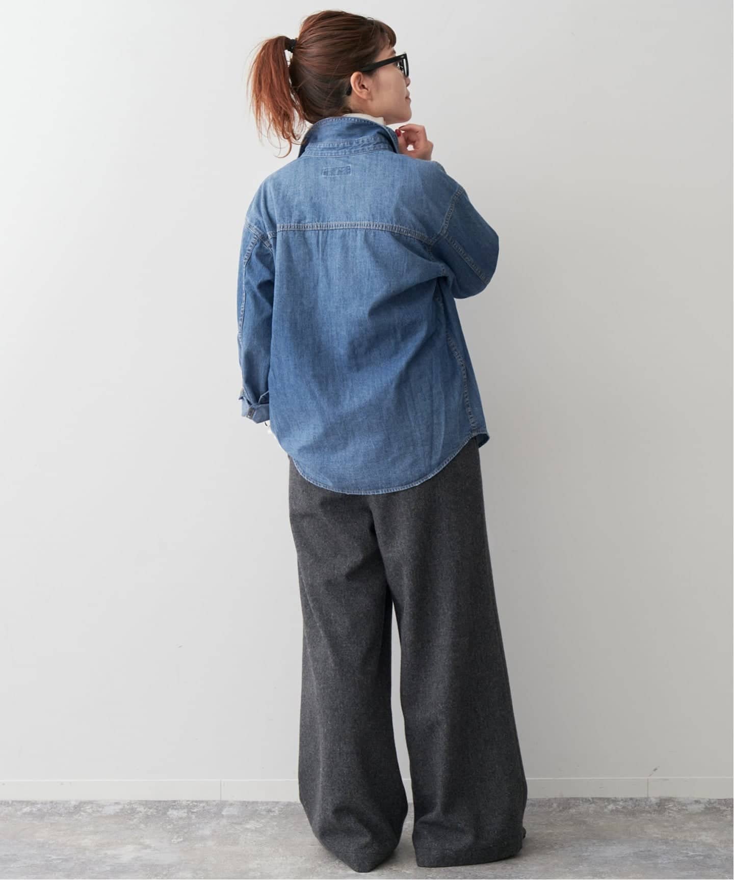 Spick & Span｜《追加》ライトオンスデニムシャツ | Rakuten Fashion