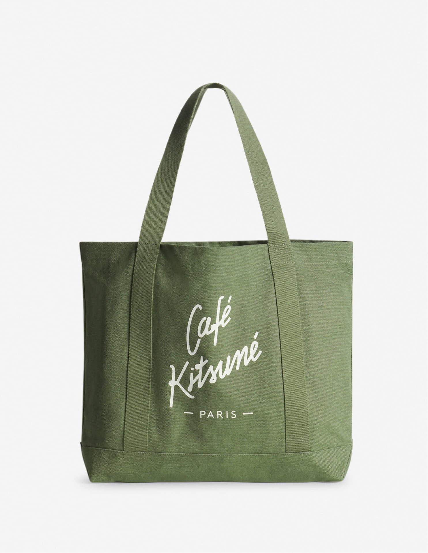 MAISON KITSUNE｜CAFE KITSUNE COFFEE CUP TOTE BAG | Rakuten Fashion