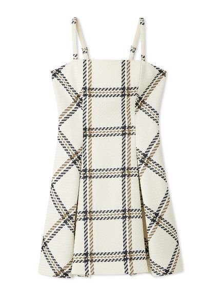 SNIDEL｜【WEB限定】ロービングチェックミニワンピース | Rakuten