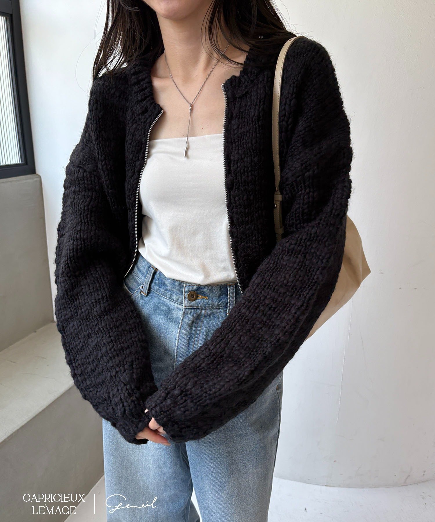 CAPRICIEUX LE'MAGE｜【LE'MAGE×gemeilコラボ】スラブジップ