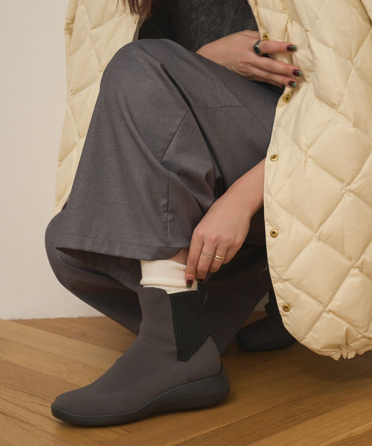 steppi｜【防水/洗える】スニーカーブーツ | Rakuten Fashion(楽天