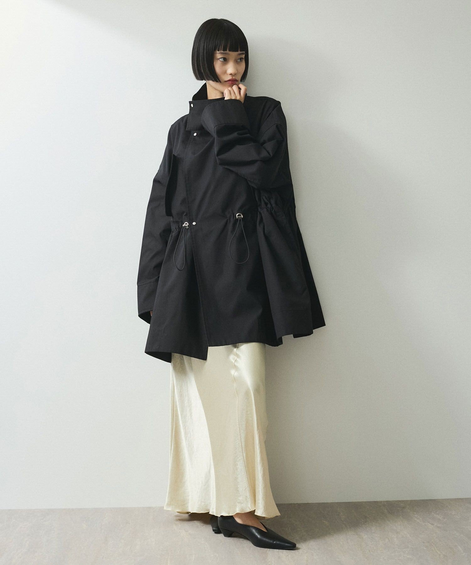 ADAM ET ROPE' スタンドカラー ハーフコート最終値下げ！！ ADAM ET