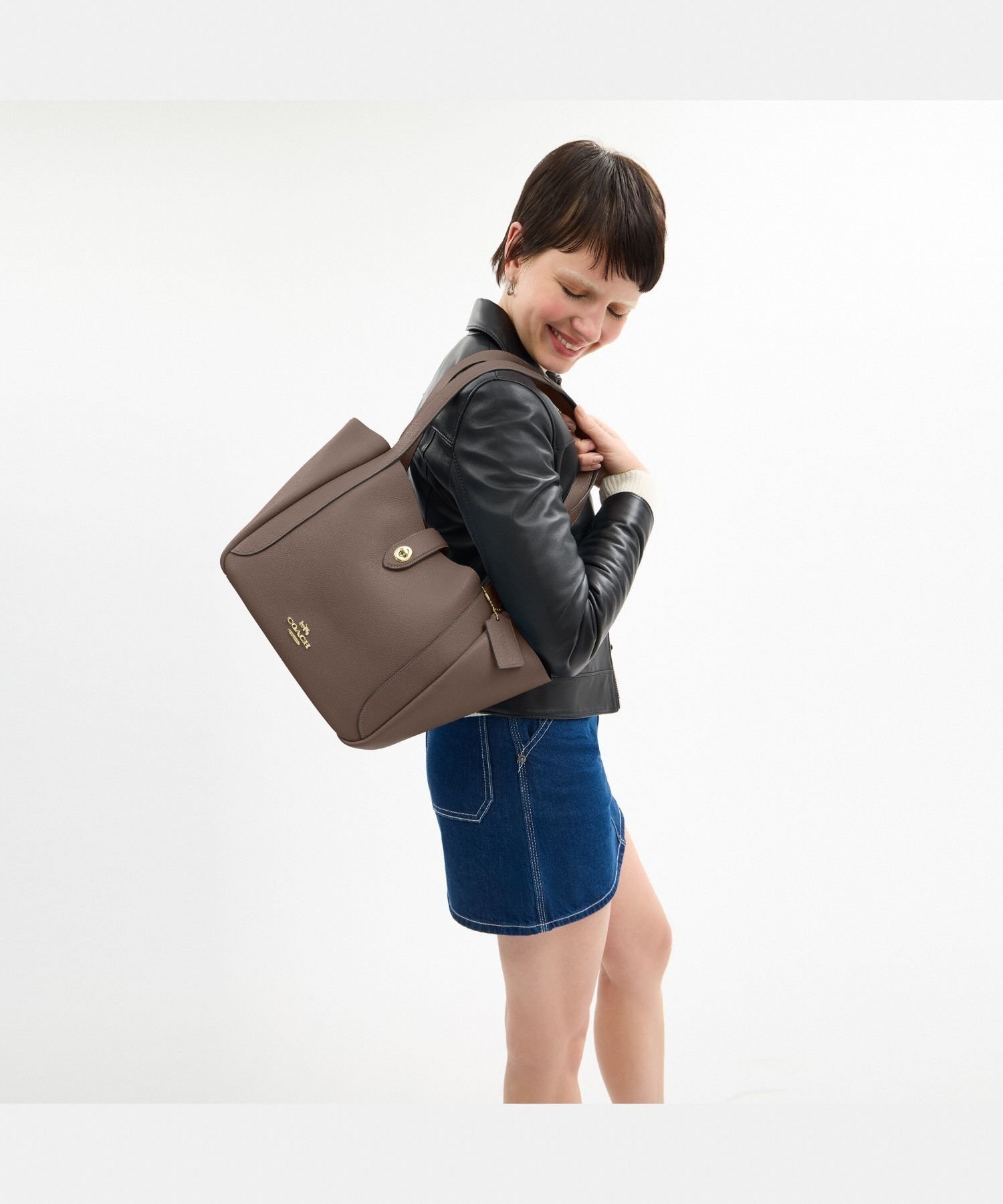 COACH OUTLET｜【公式】ハドリー ターンロック トート バッグ