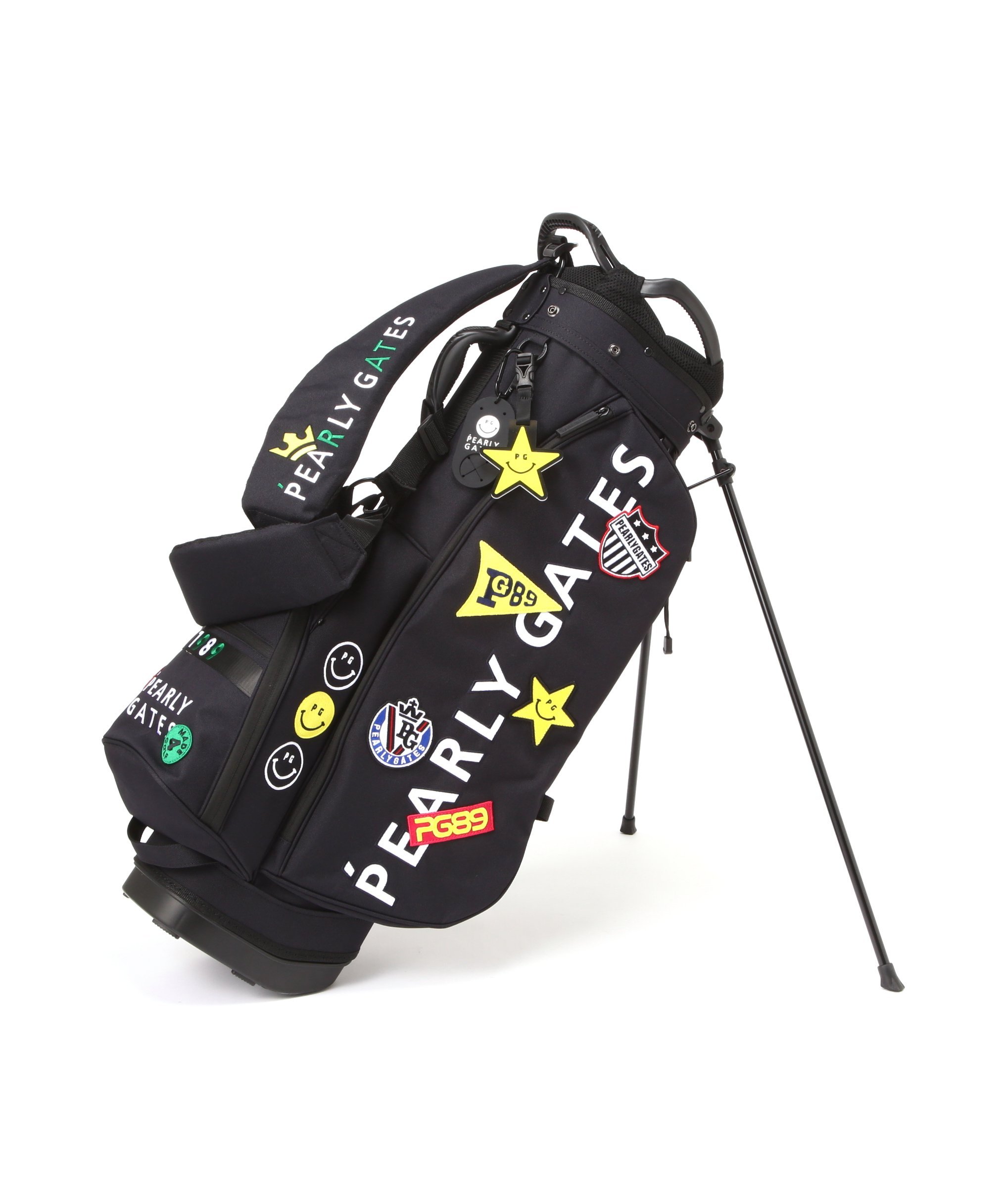 PEARLY GATES｜ワッペンスタンド式キャディバッグ (46インチ対応)(9型