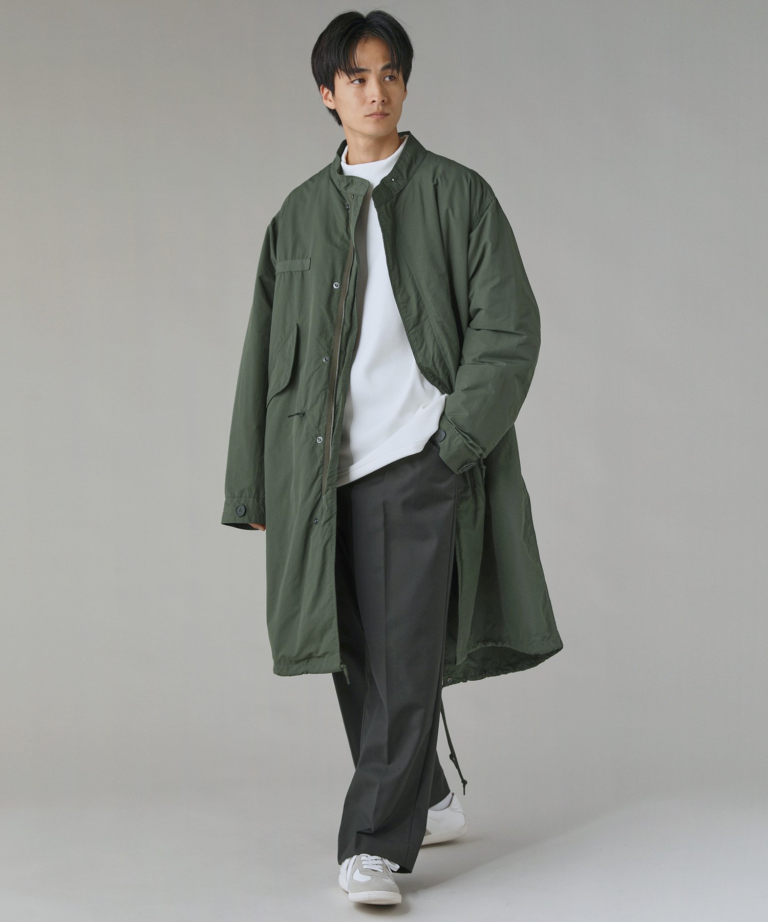 THE CASUAL｜シンサレート中綿ライナー付属 3way M65モッズコート