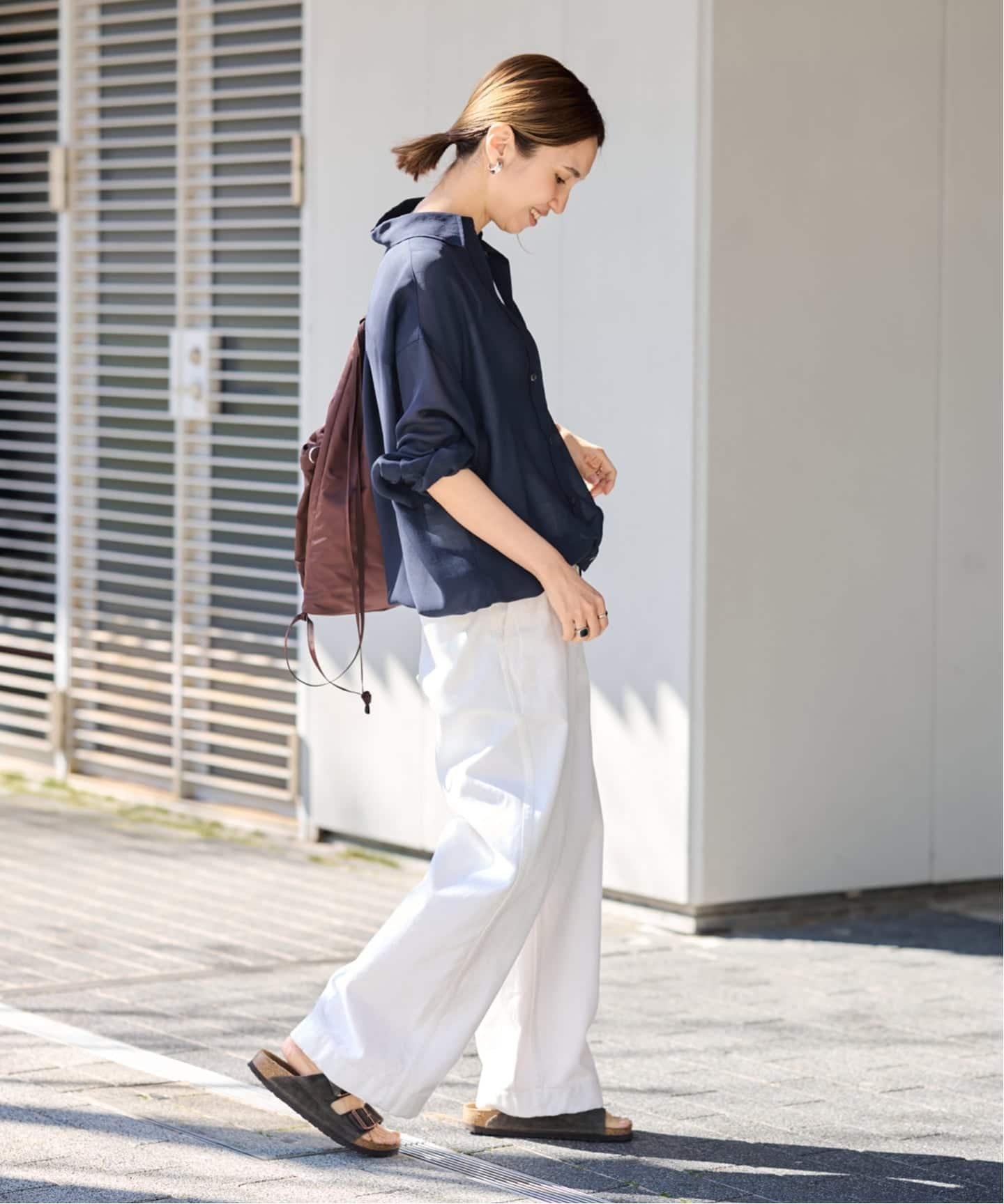 FRAMeWORK｜≪手洗い可 / 予約≫シアービエラドロストレギュラーシャツ