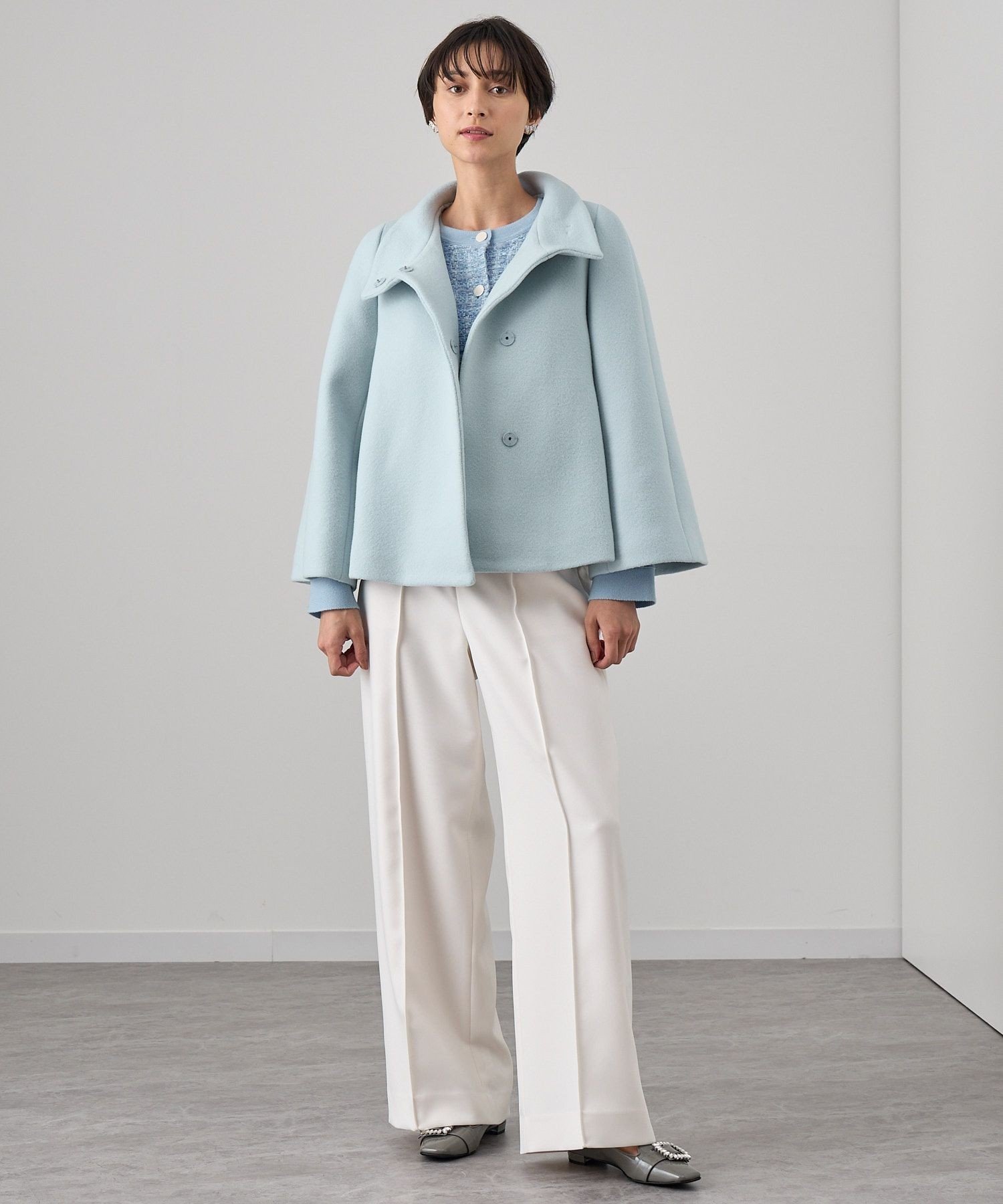 ANAYI｜ウールビーバーショートコート | Rakuten Fashion(楽天