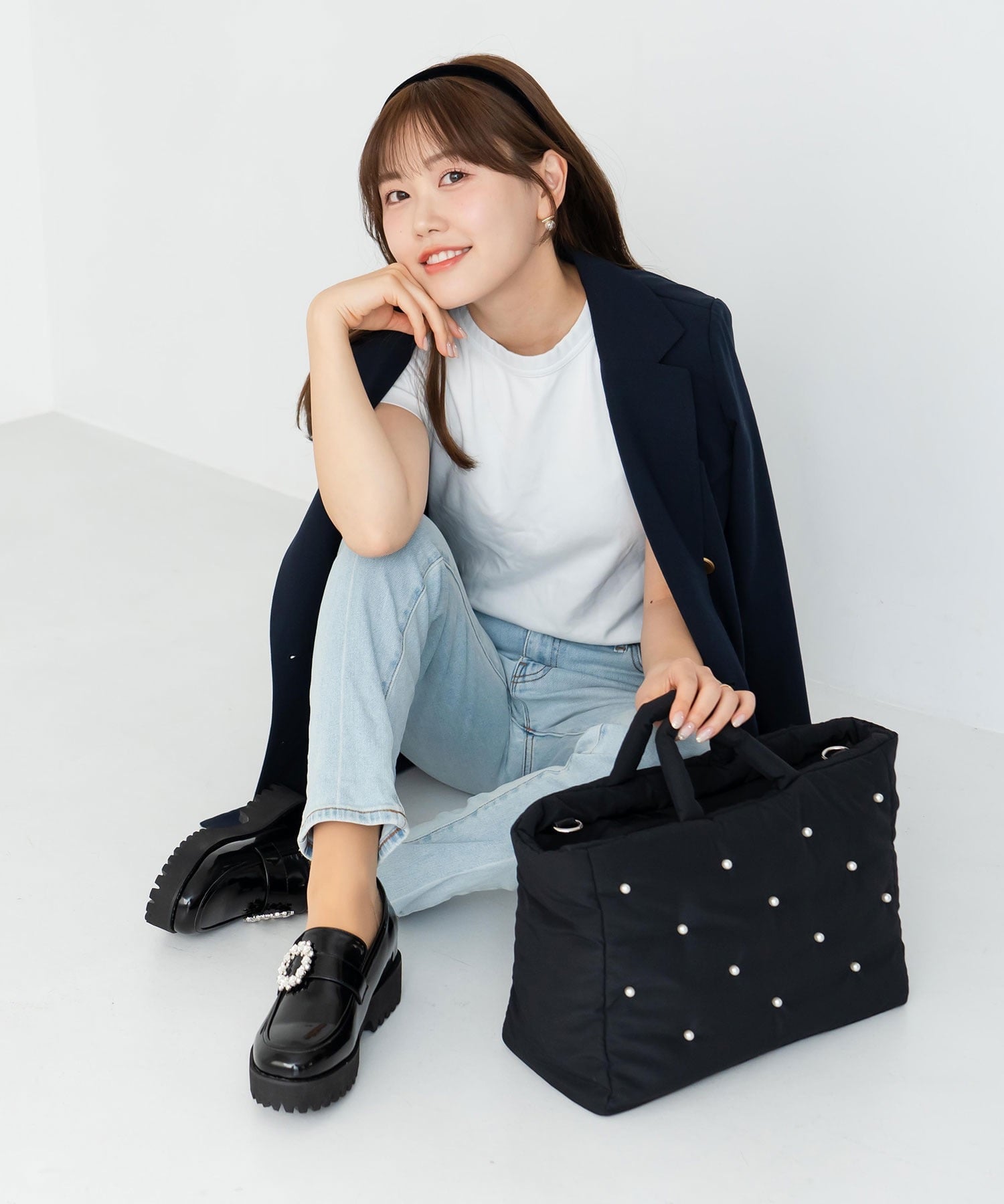 EVOL｜【撥水・A4/PC対応】EVOL*shiho コラボパールバック | Rakuten