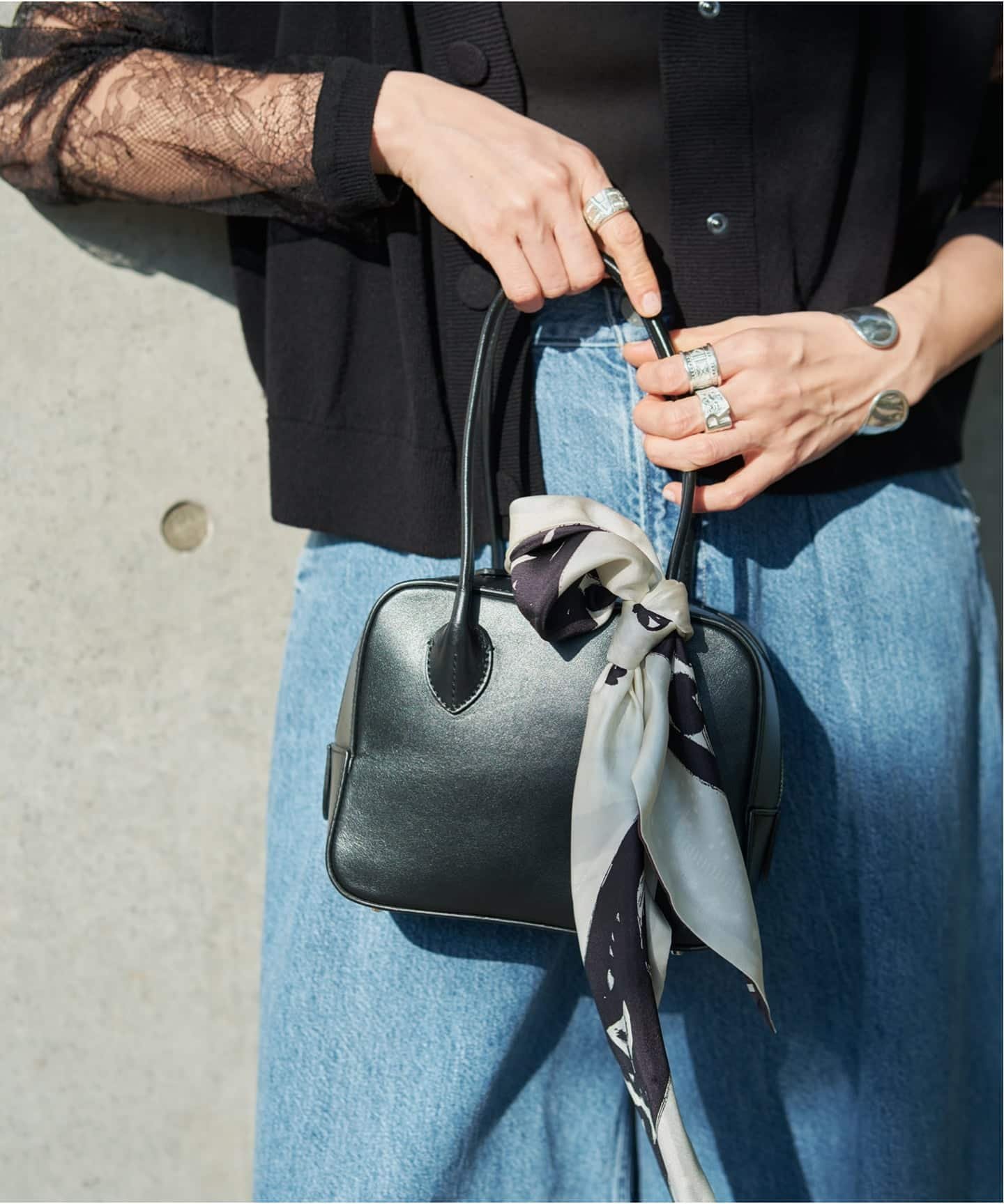 VERMEIL par iena｜MAISON CANAU メゾン カナウ ボックスボストンS別注