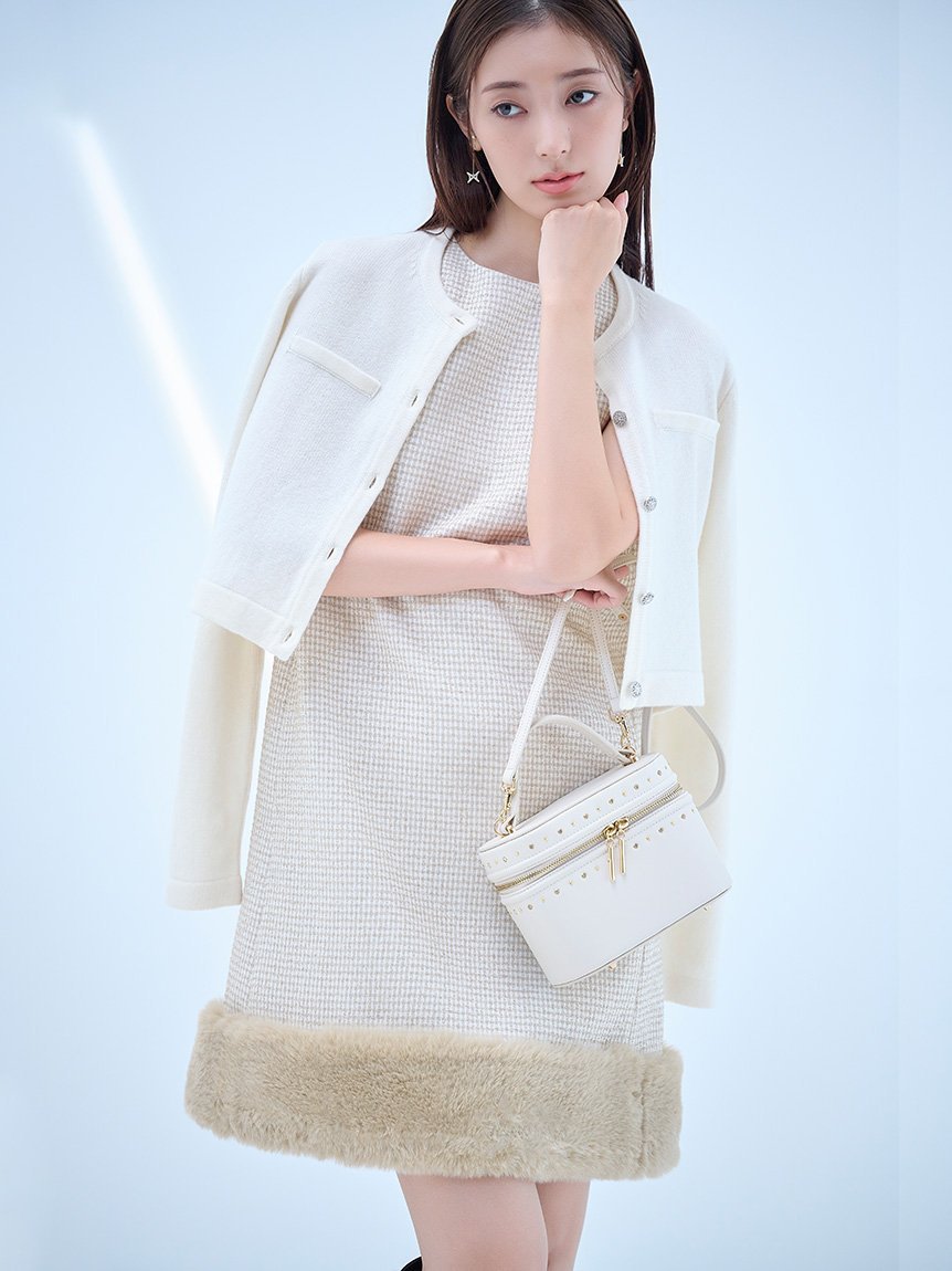 CELFORD｜裾ファーミニワンピース | Rakuten Fashion(楽天ファッション