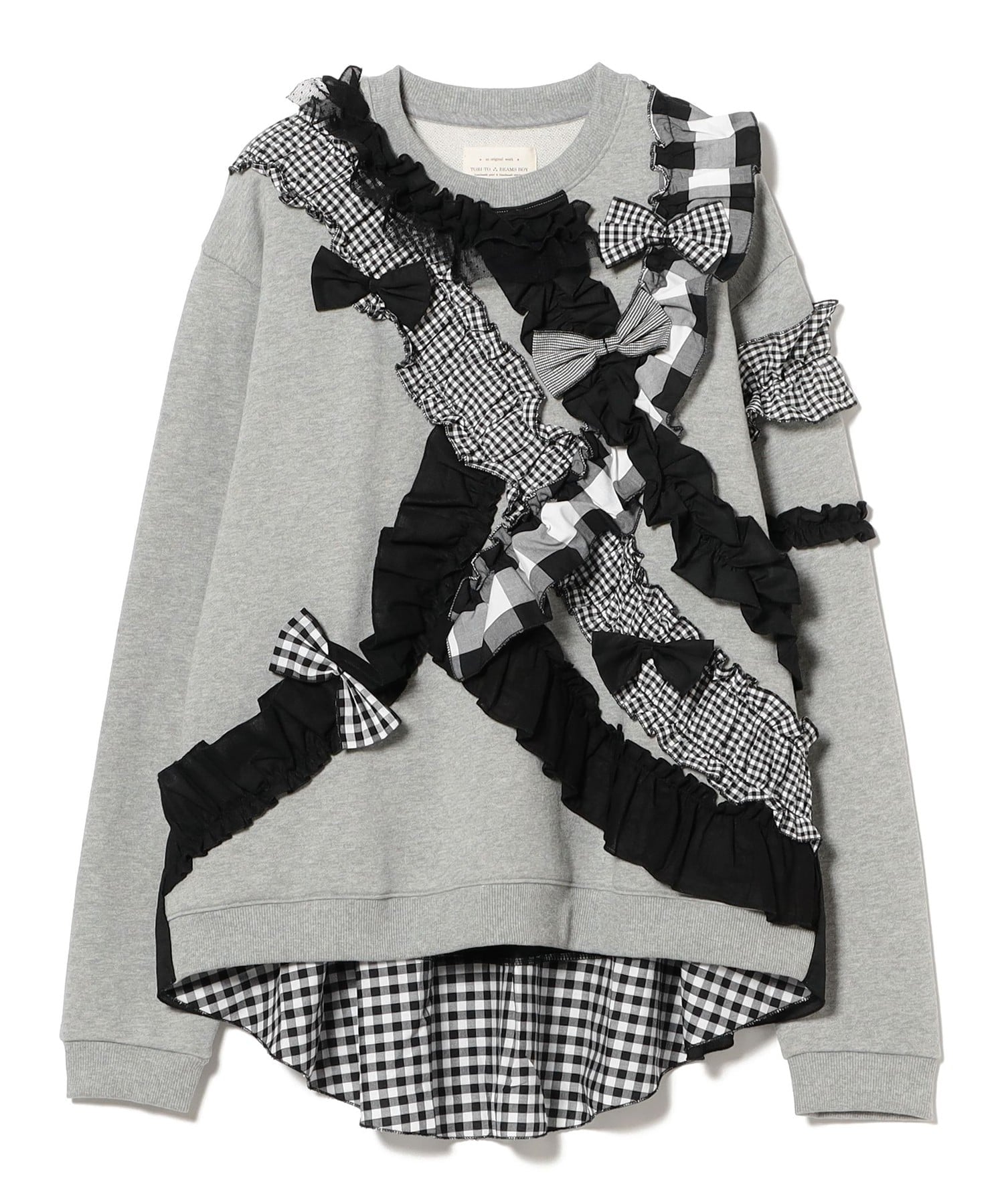 BEAMS WOMEN｜【別注】TORI-TO / リボン スウェット シャツ 25AW