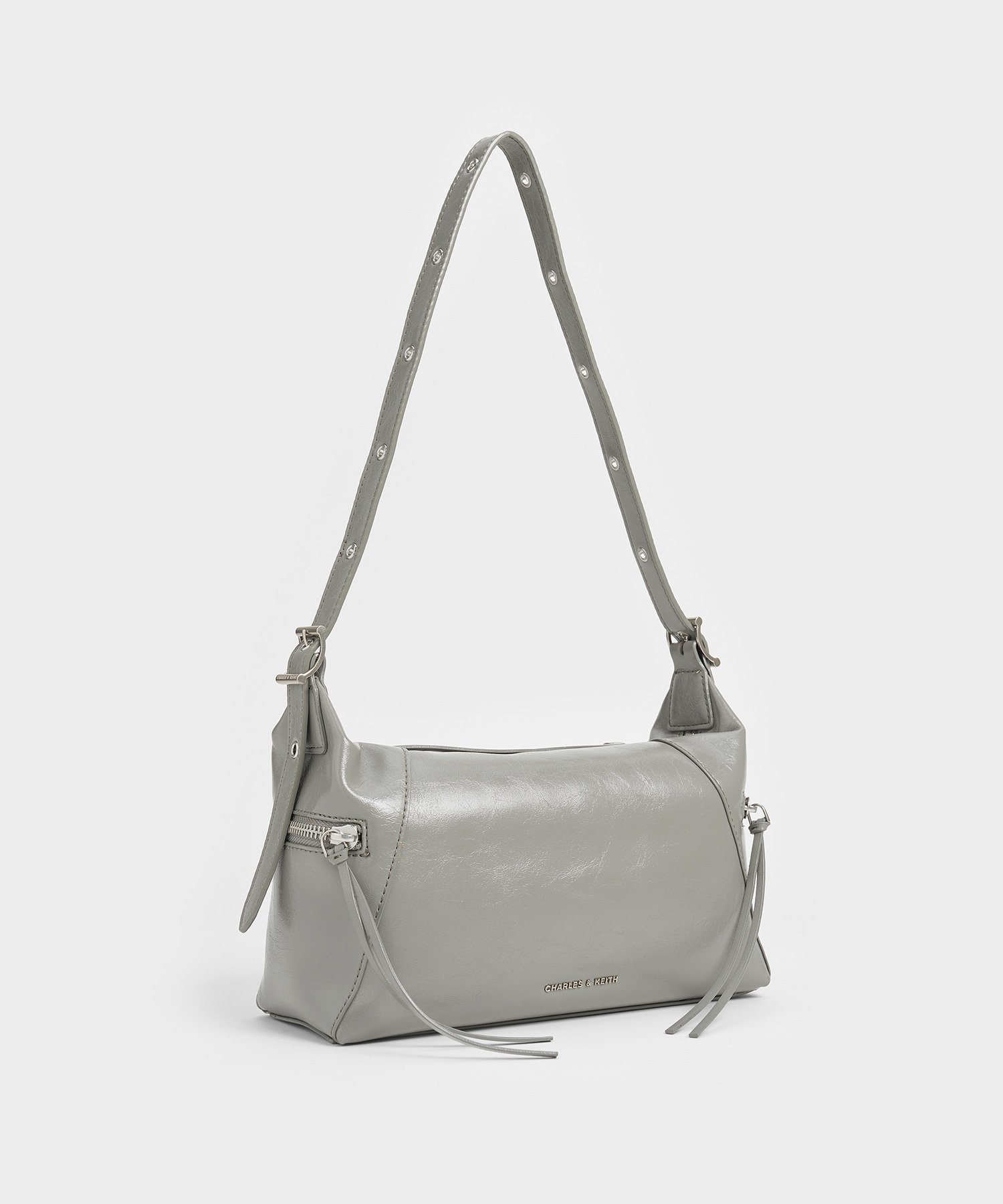 CHARLES & KEITH｜Xylia ザイリア ホーボーバッグ | Rakuten Fashion