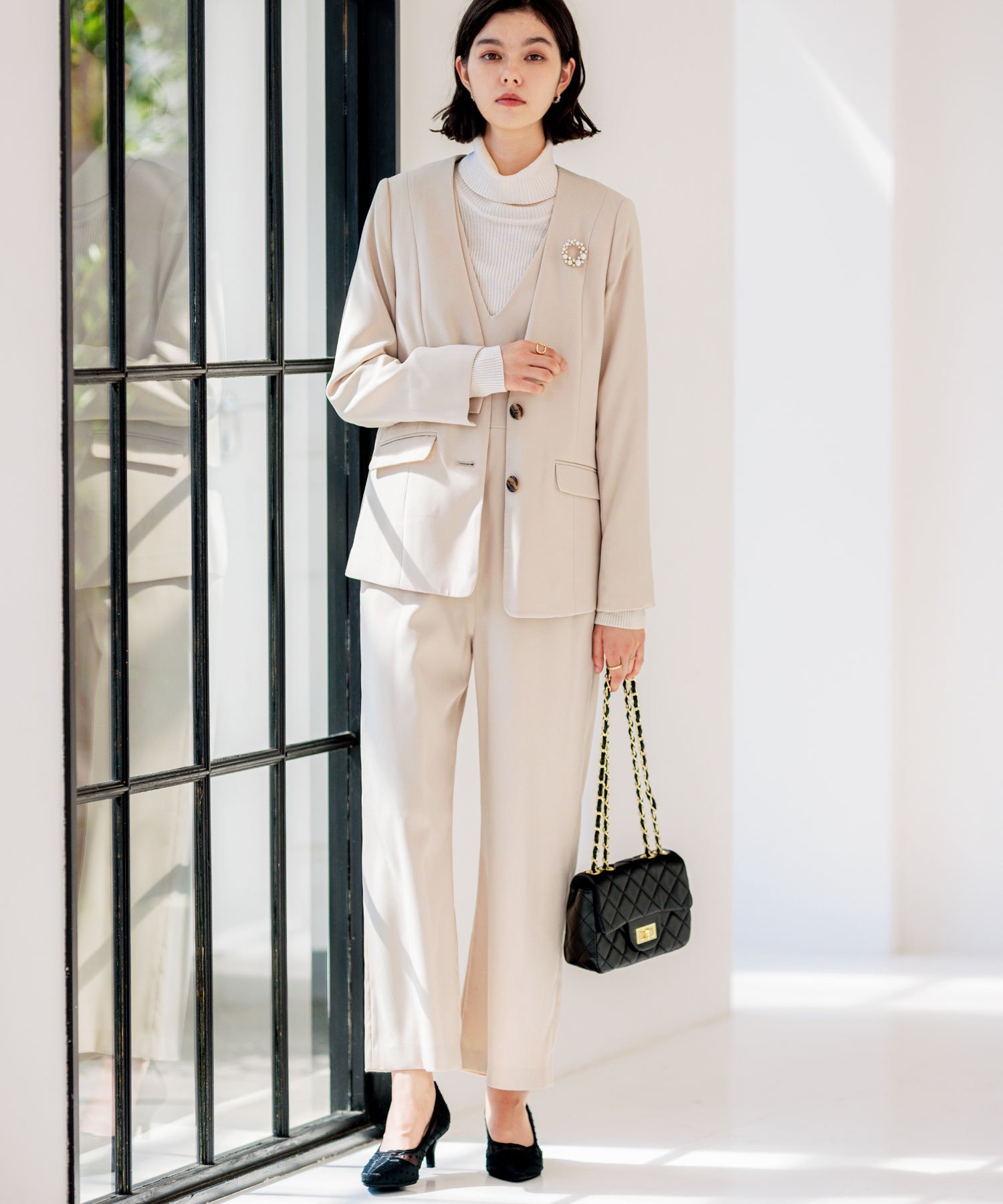 GeeRA｜【入卒式/セレモニー】ジャケット＆ブラウス＆オールインワン3