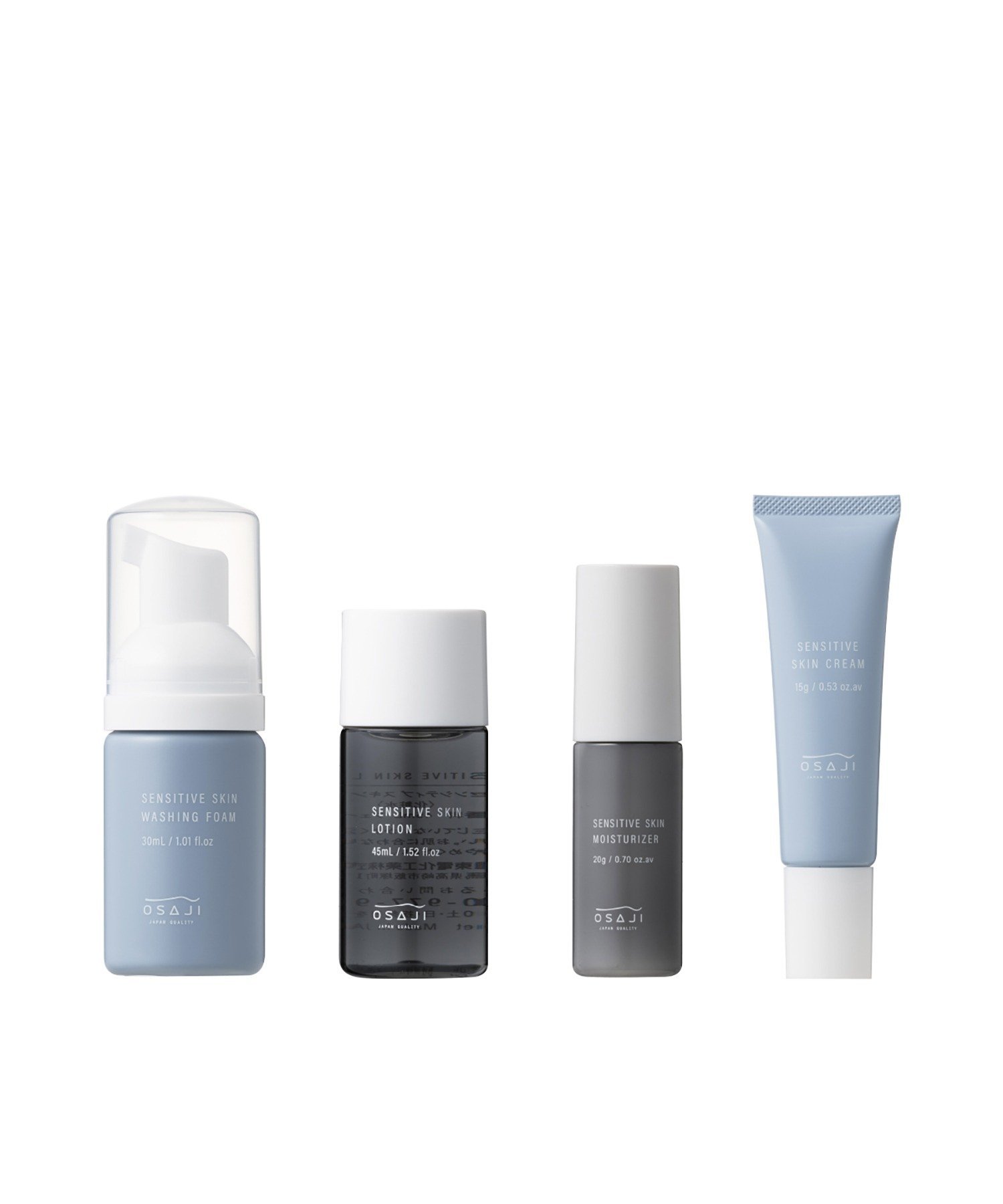 OSAJI｜【公式】オサジ センシティブ スキン トライアルセット