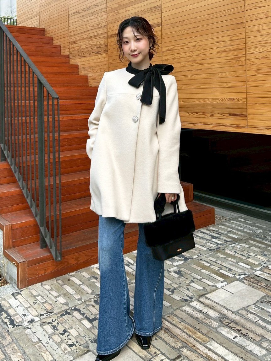 LILY BROWN｜【WEB限定カラー】[L.B CANDY STOCK]Aラインビジュー