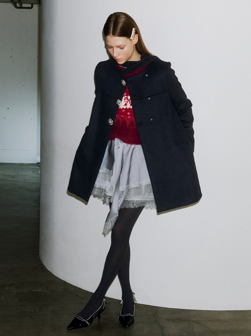 LILY BROWN｜【WEB限定カラー】[L.B CANDY STOCK]Aラインビジュー