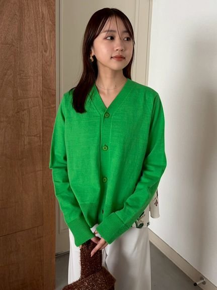 Mila Owen｜【WEB限定カラー】カシミヤコットンボタニカルドッキング