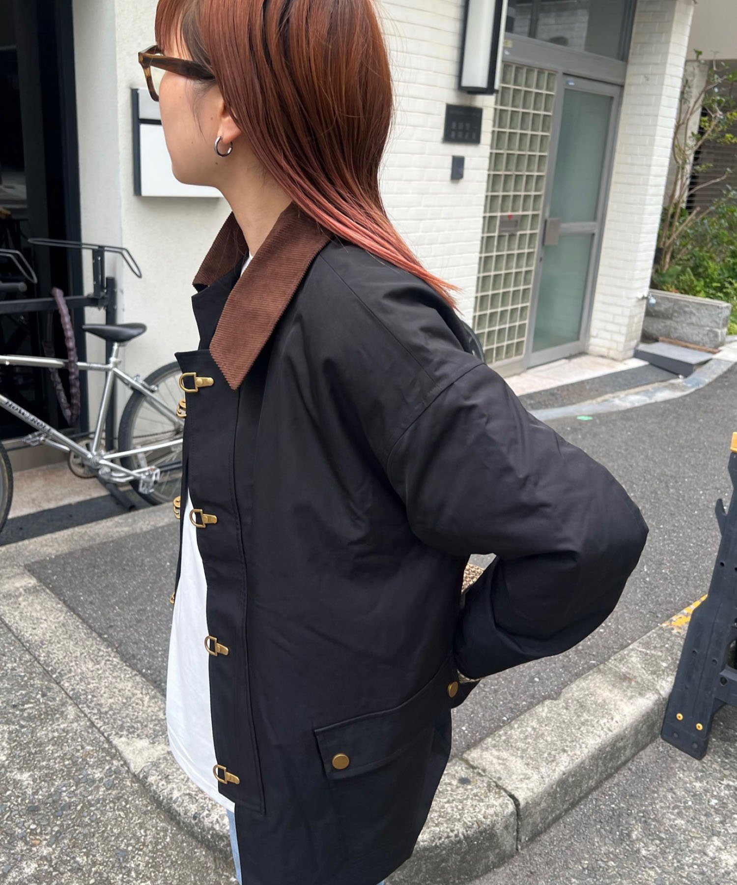 chuclla｜コーデュロイカラーハーフジャケット FD22W116【Fano