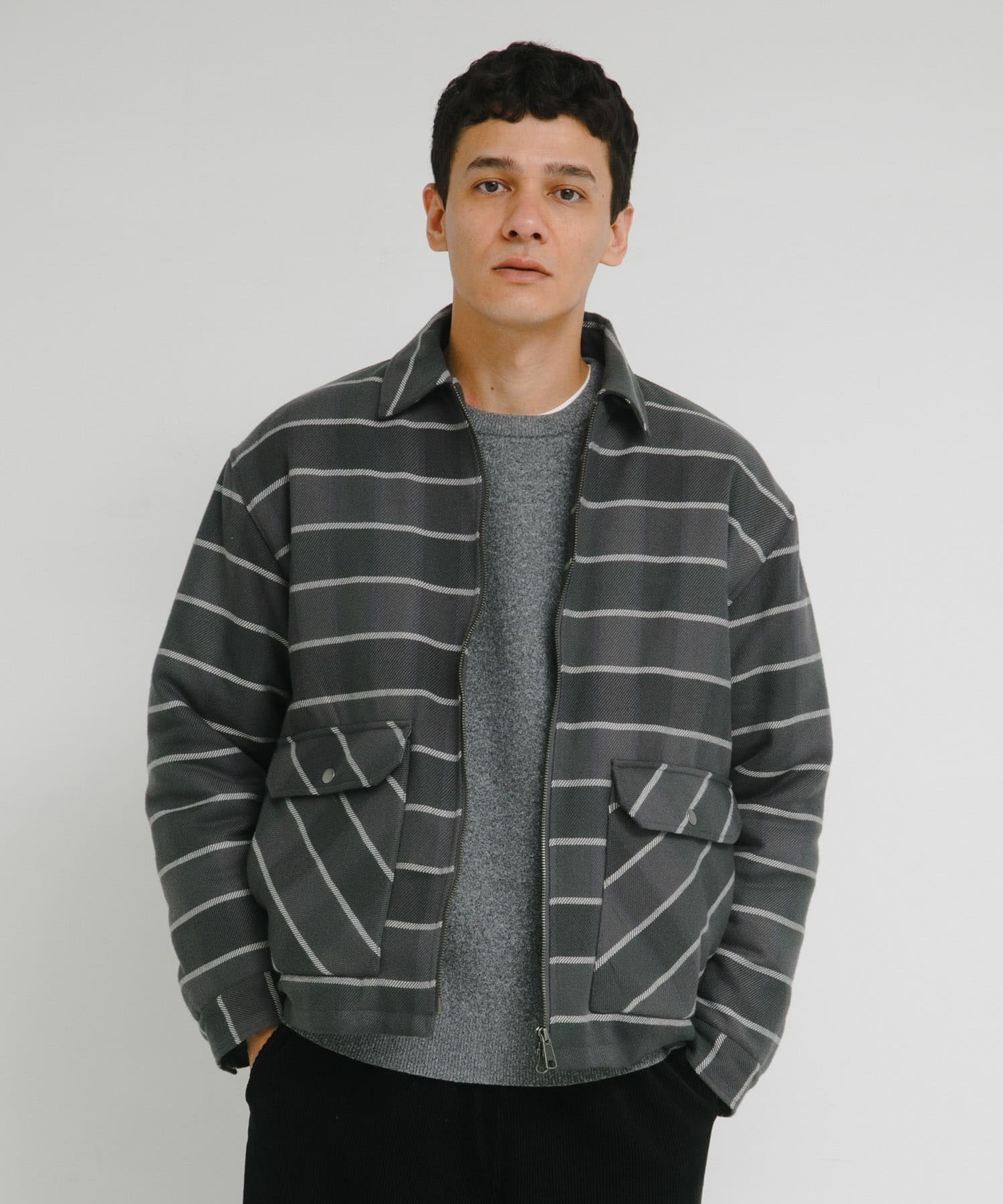 Sonny Label｜パデッドショートジップブルゾン | Rakuten Fashion(楽天