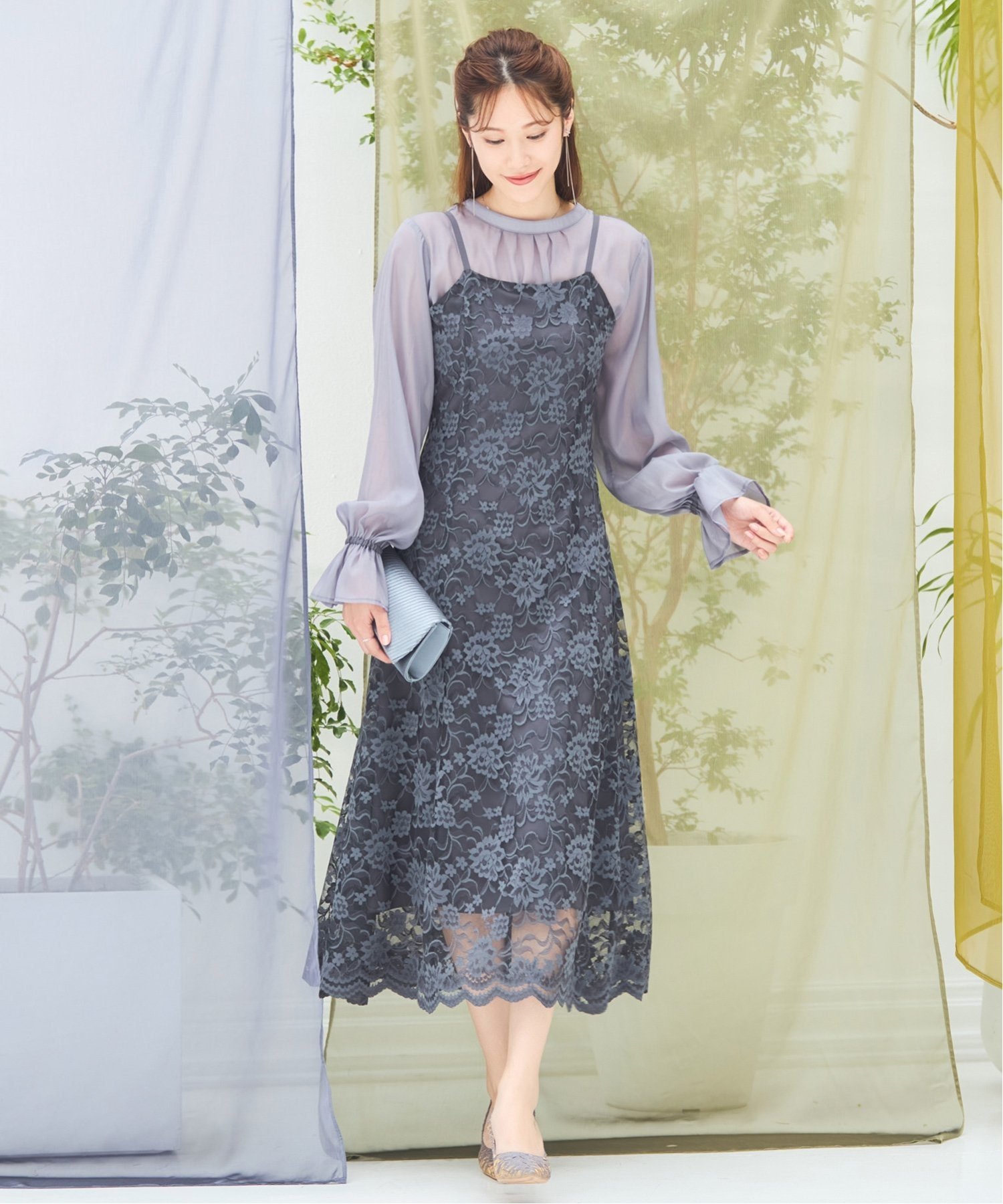 DRESS+｜ブラウス ノースリーブワンピース 結婚式 | Rakuten Fashion