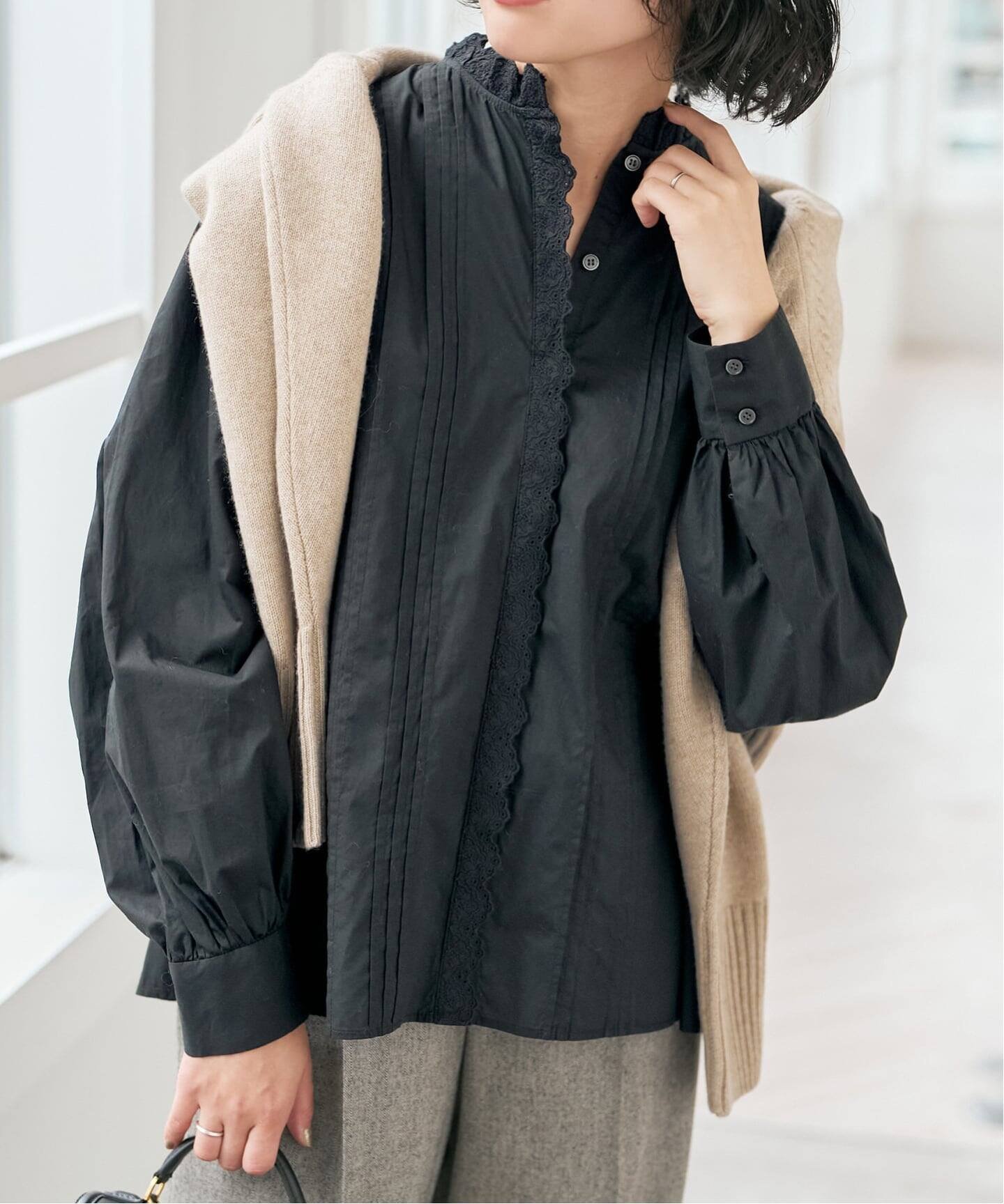 Spick & Span｜レースフリルブラウス | Rakuten Fashion(楽天