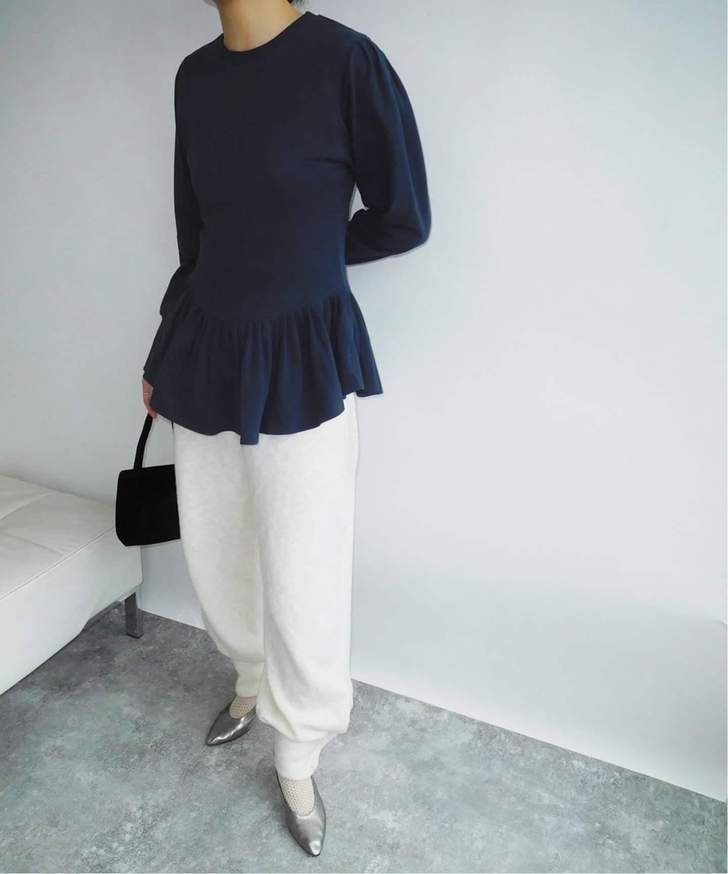 EDIT.FOR LULU｜angielala LULU ペプラムスウェット | Rakuten Fashion