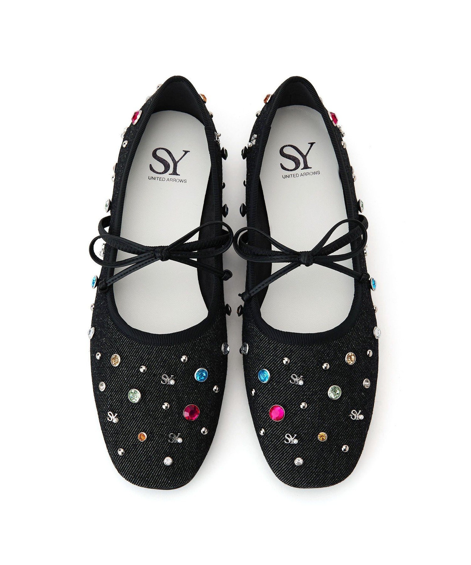 <SY UNITED ARROWS>マルチドットバレエ フラットシューズ SY UNITED ARROWS（シー ユナイテッドアローズ） バレエシューズ