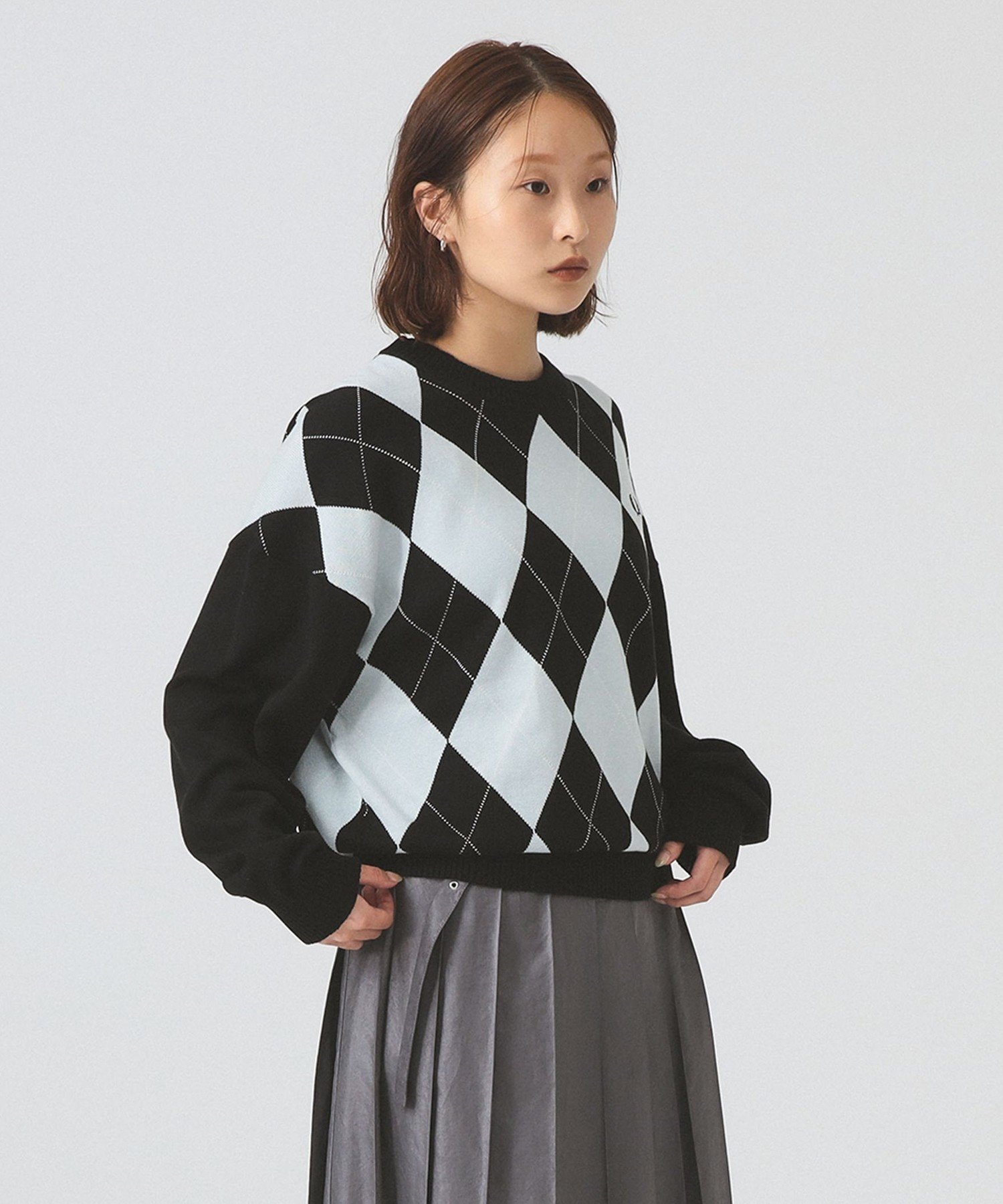 BEAMS WOMEN｜【SALE】【別注】FRED PERRY / ARGYLE JUMPER フレッド