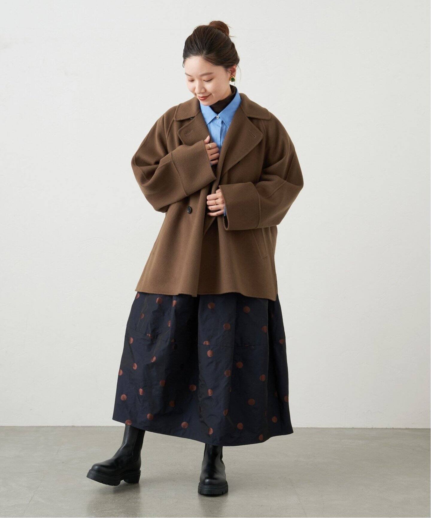 IENA｜《追加2》スーパー160ダブルフェイス ショートコート | Rakuten