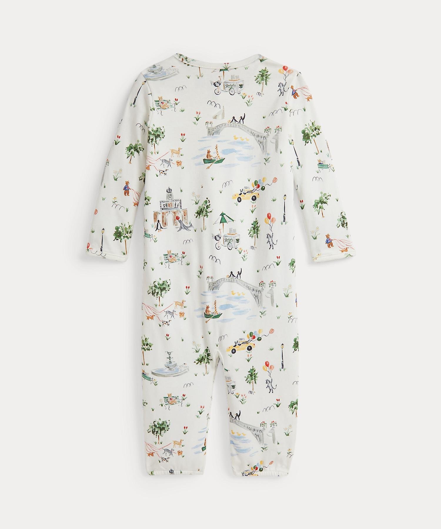 RALPH LAUREN｜(ベビー)RL ベビー x Riley Sheehey ガウンカバーオール